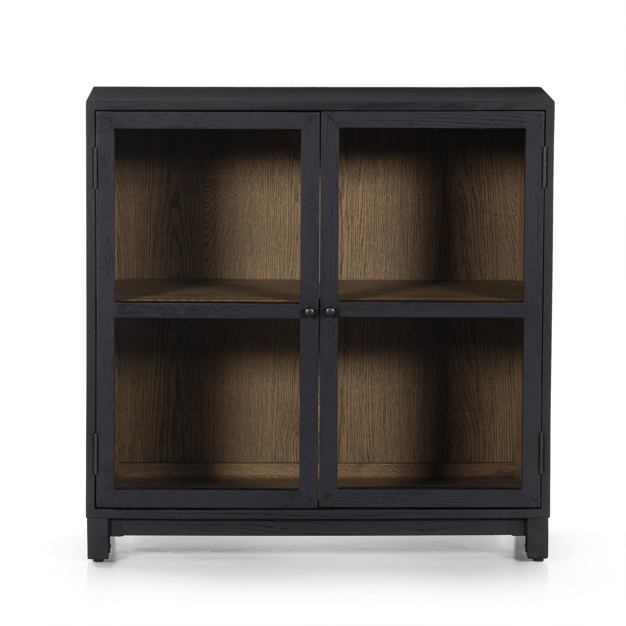 Millie Small Cabinet - Drifted Matte Black