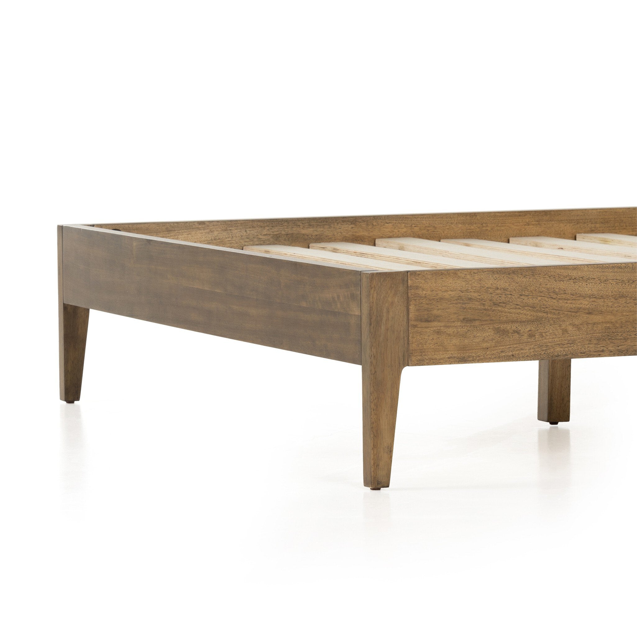 Antonia Cane Bed - Toasted Parawood Veneer