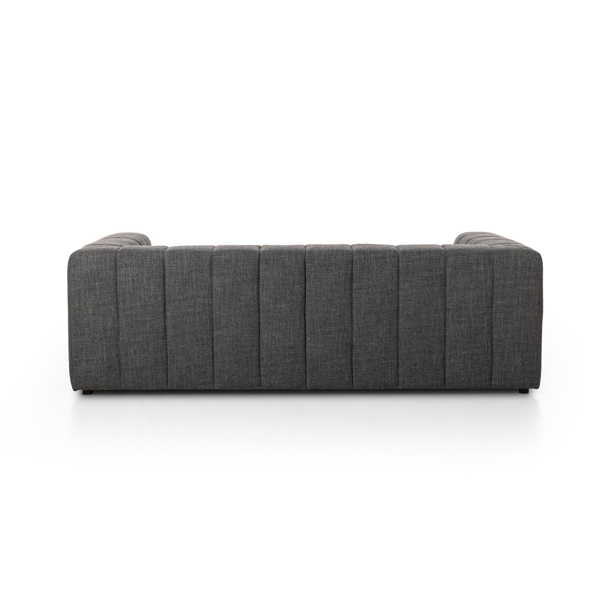 Langham Channeled Sofa - Saxon Charcoal