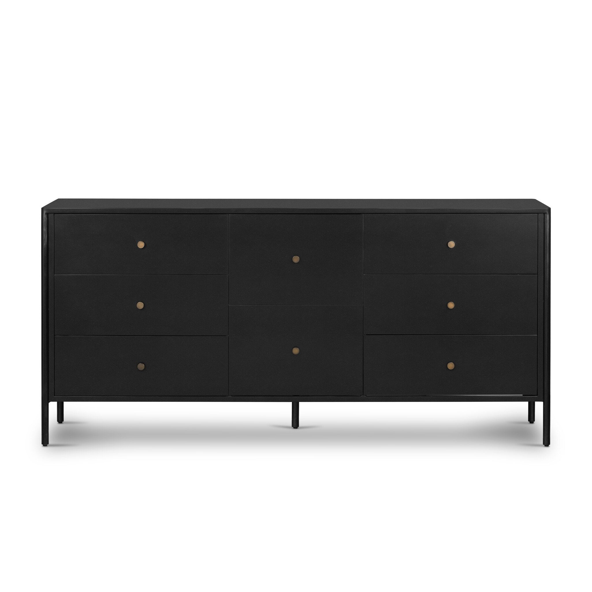 Soto 8 Drawer Dresser - Black