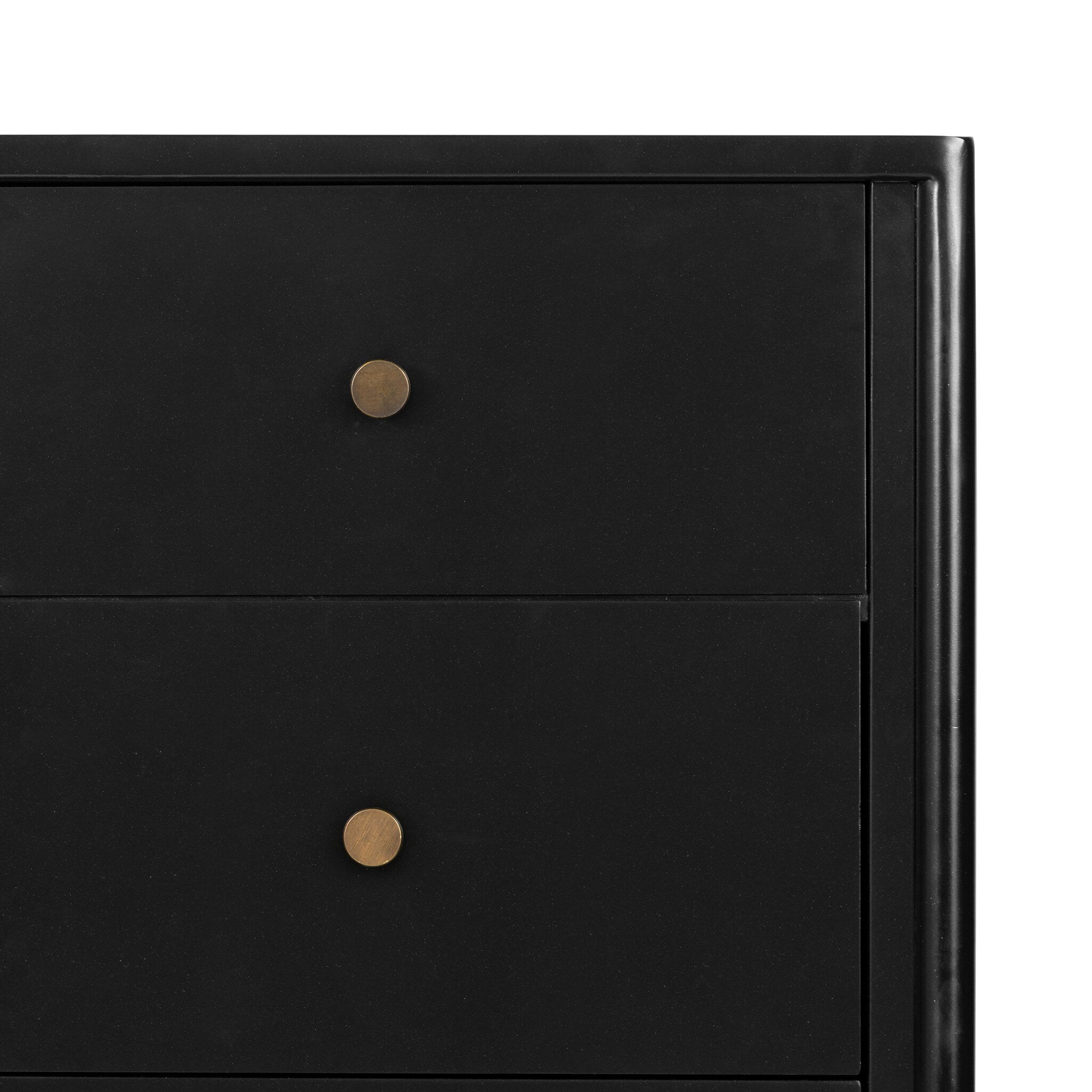 Soto 5 Drawer Dresser - Black