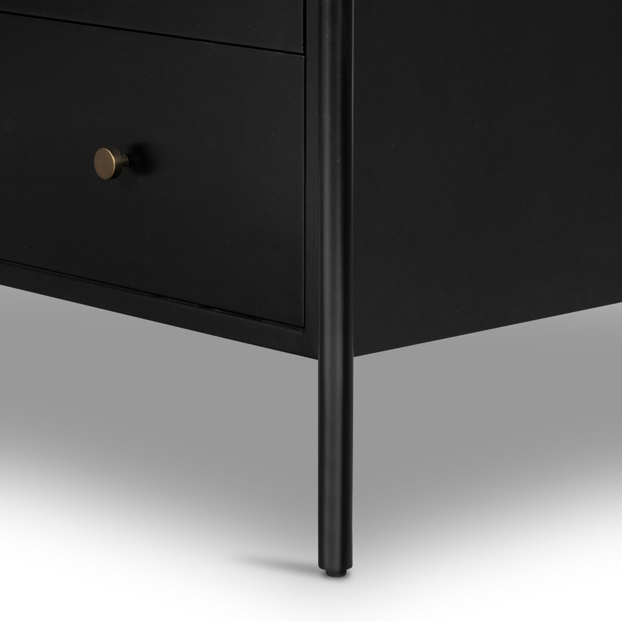 Soto 5 Drawer Dresser - Black