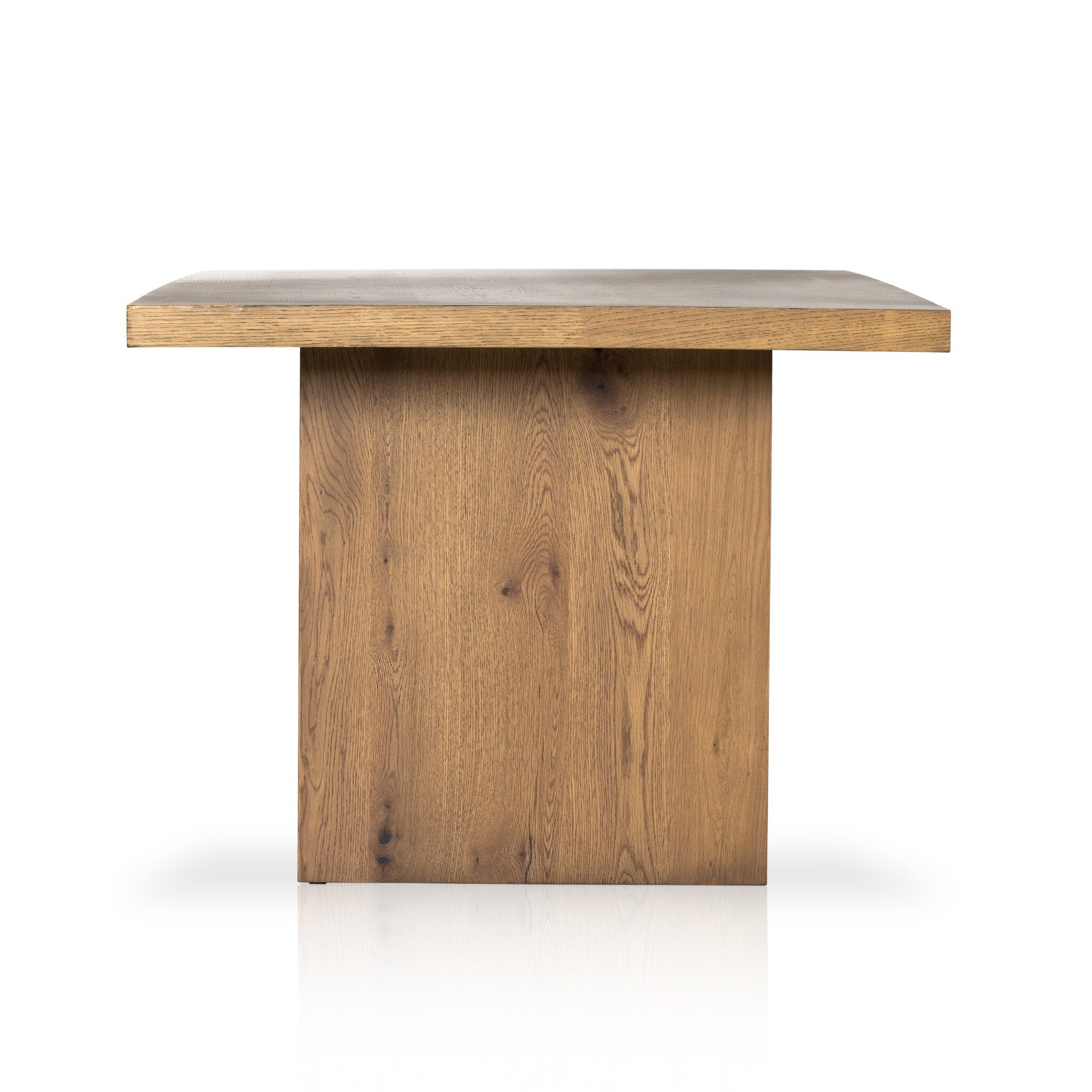 Eaton Dining Table - Amber Oak Resin