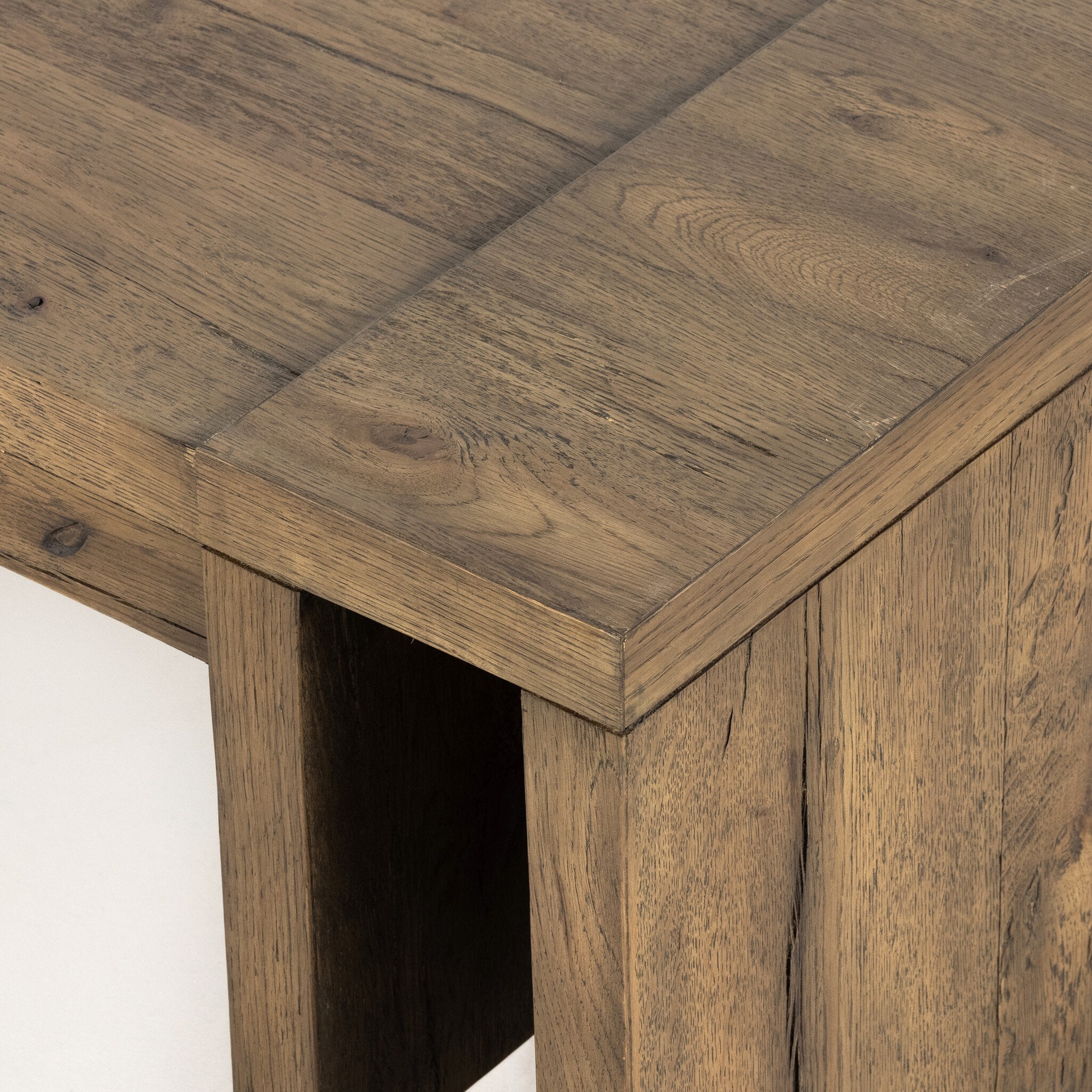 Beam Coffee Table - Rustic Fawn Veneer