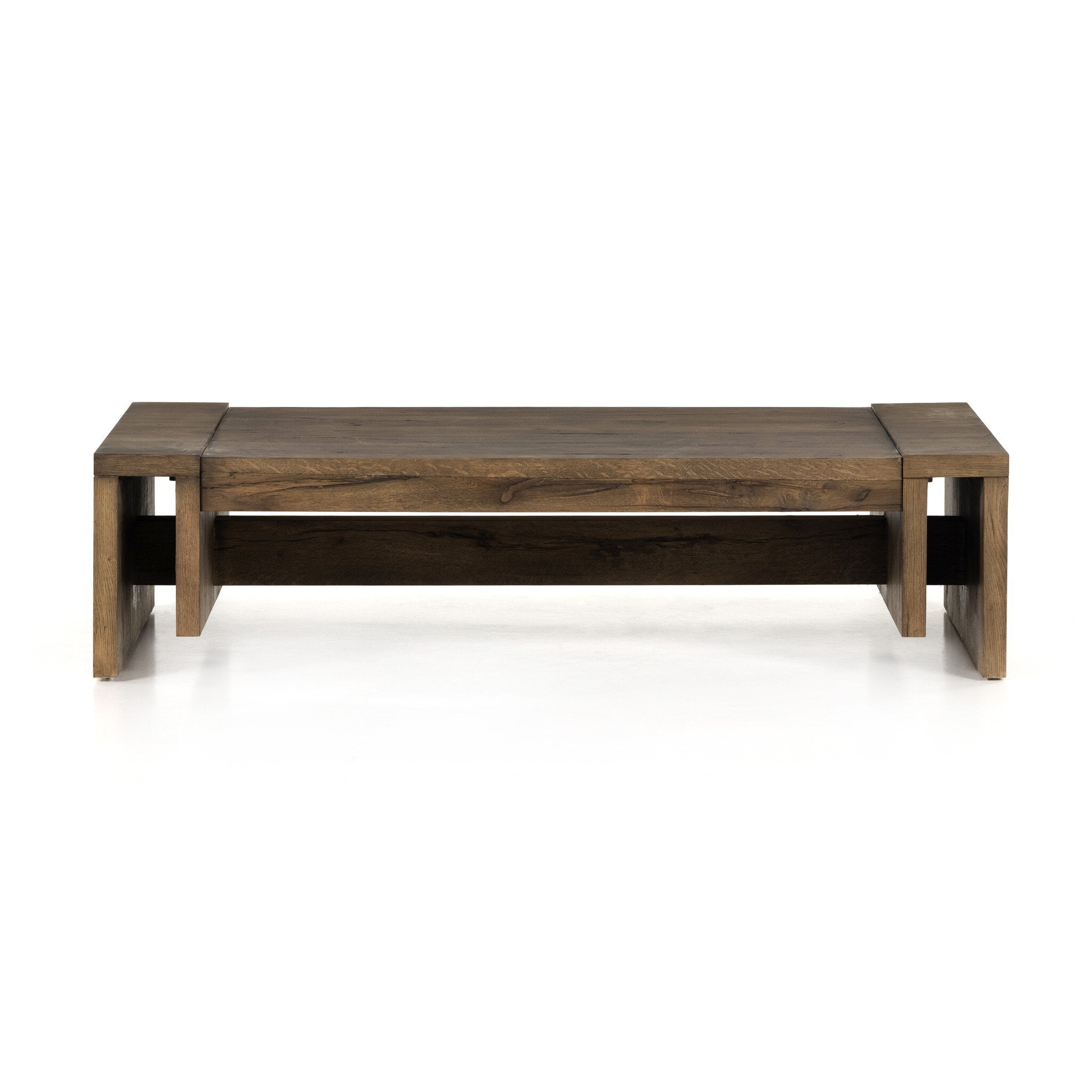 Beam Coffee Table - Rustic Fawn Veneer