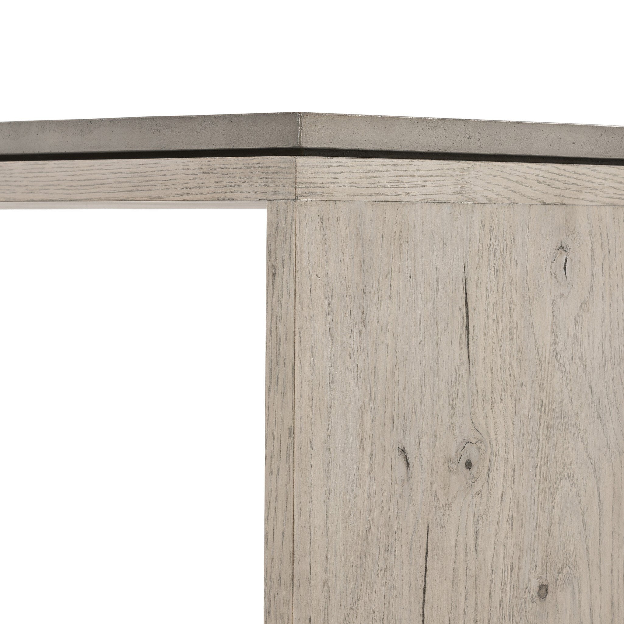 Faro Console Table - Dark Grey Concrete