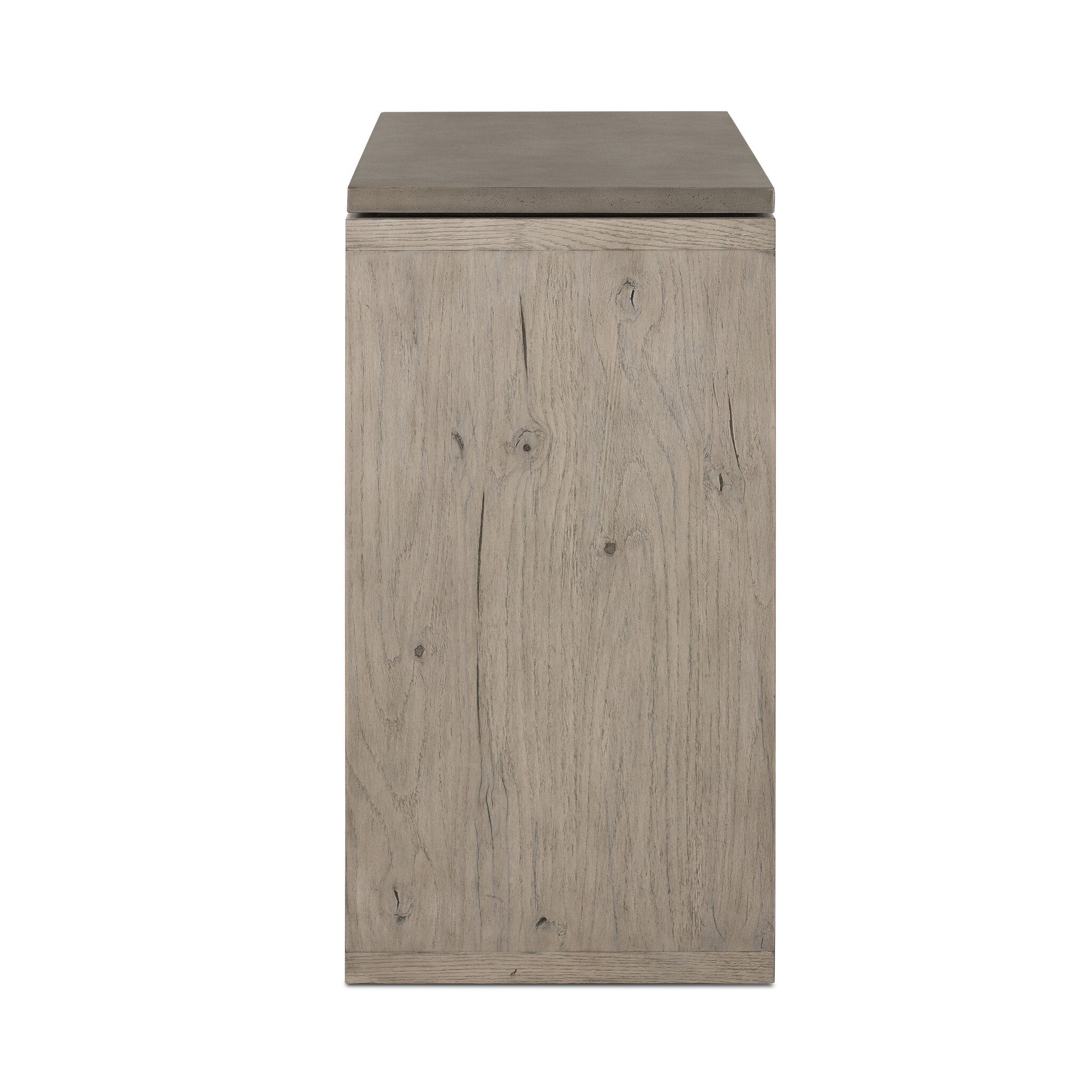 Faro Console Table - Dark Grey Concrete