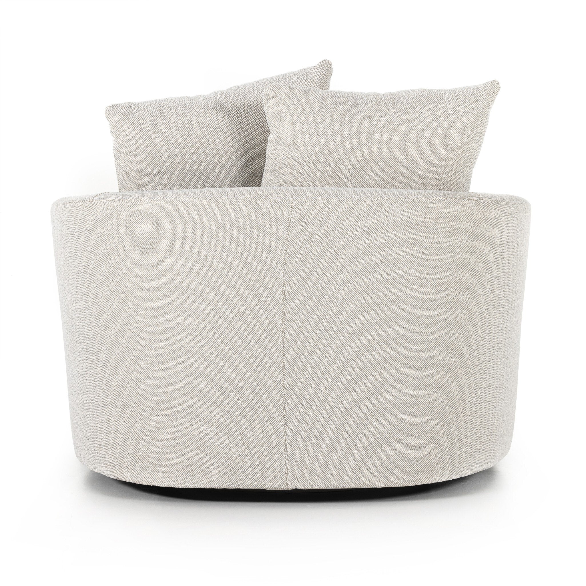 Chloe Swivel Chair - Delta Bisque