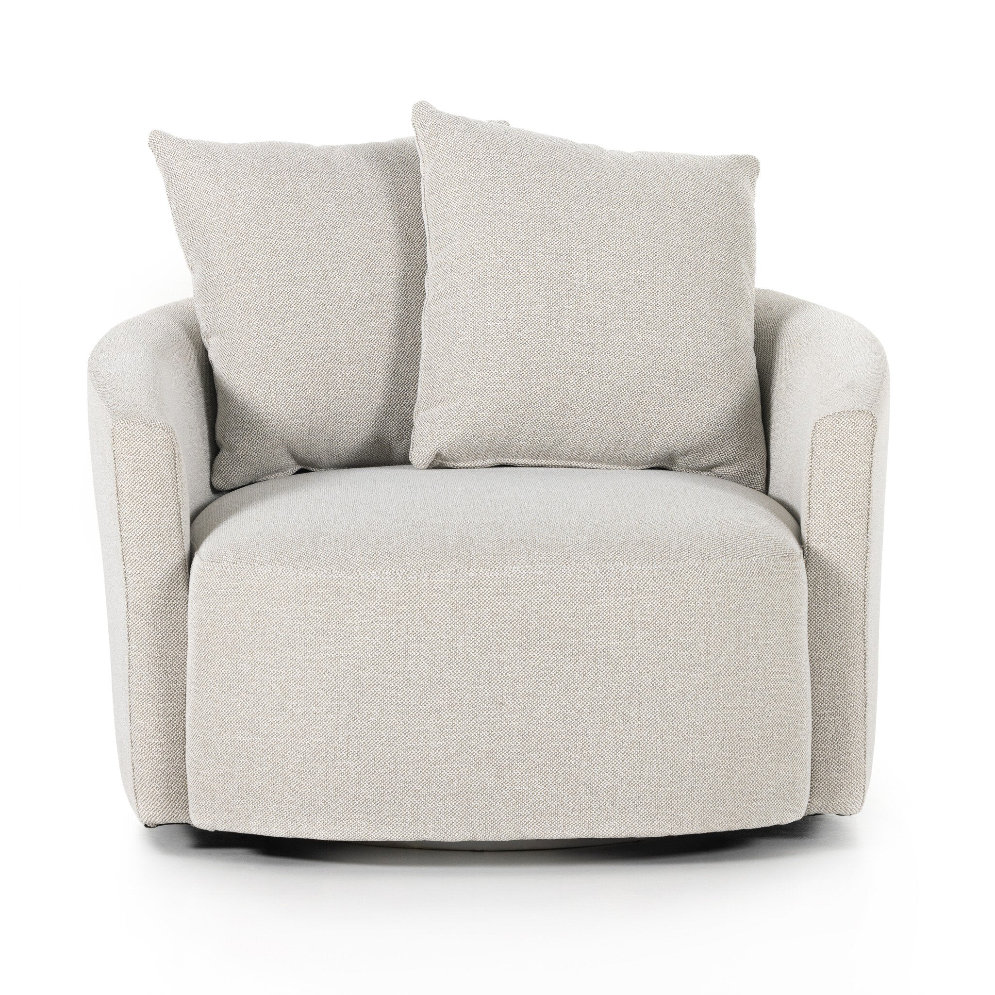 Chloe Swivel Chair - Delta Bisque