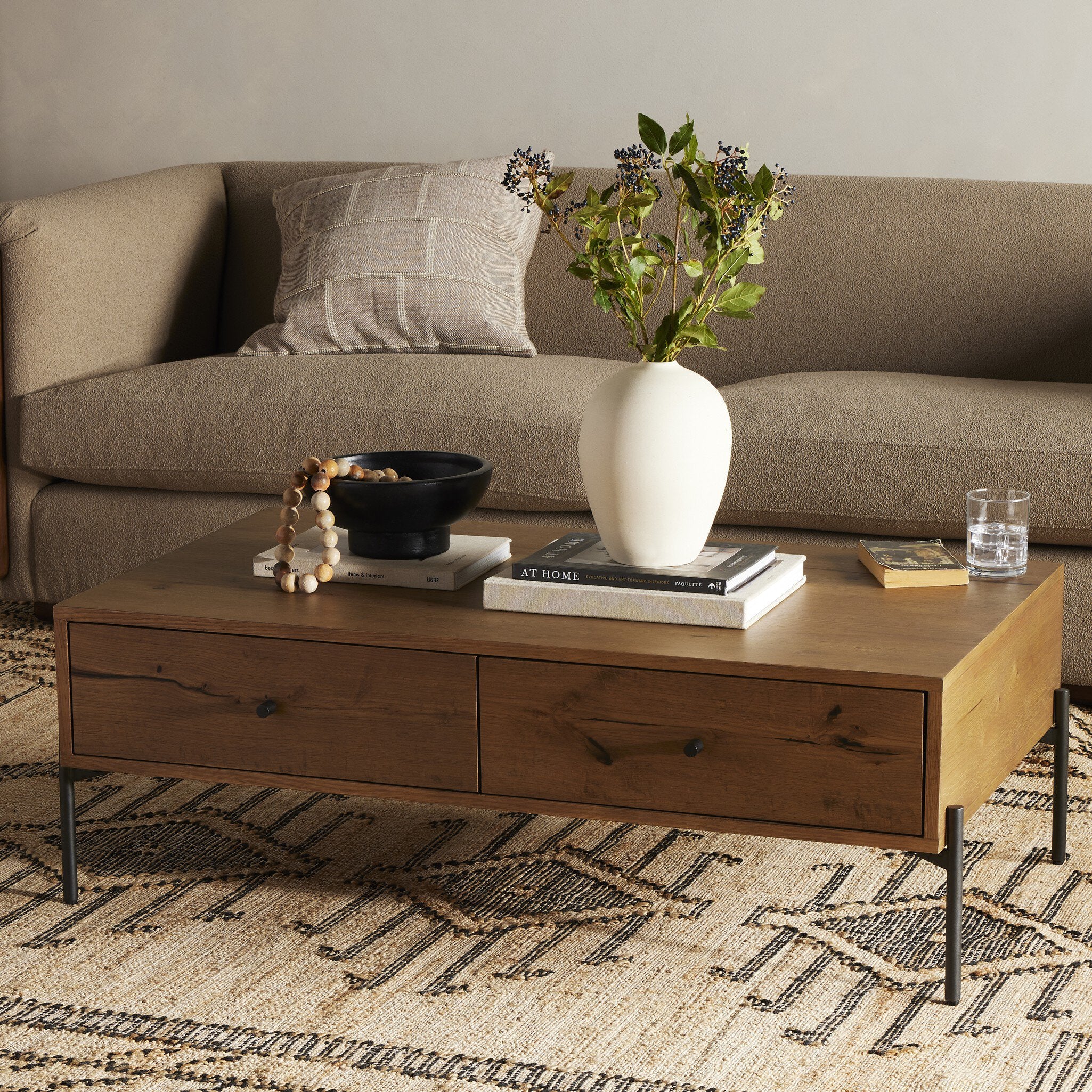 Eaton Coffee Table - Dark Gunmetal