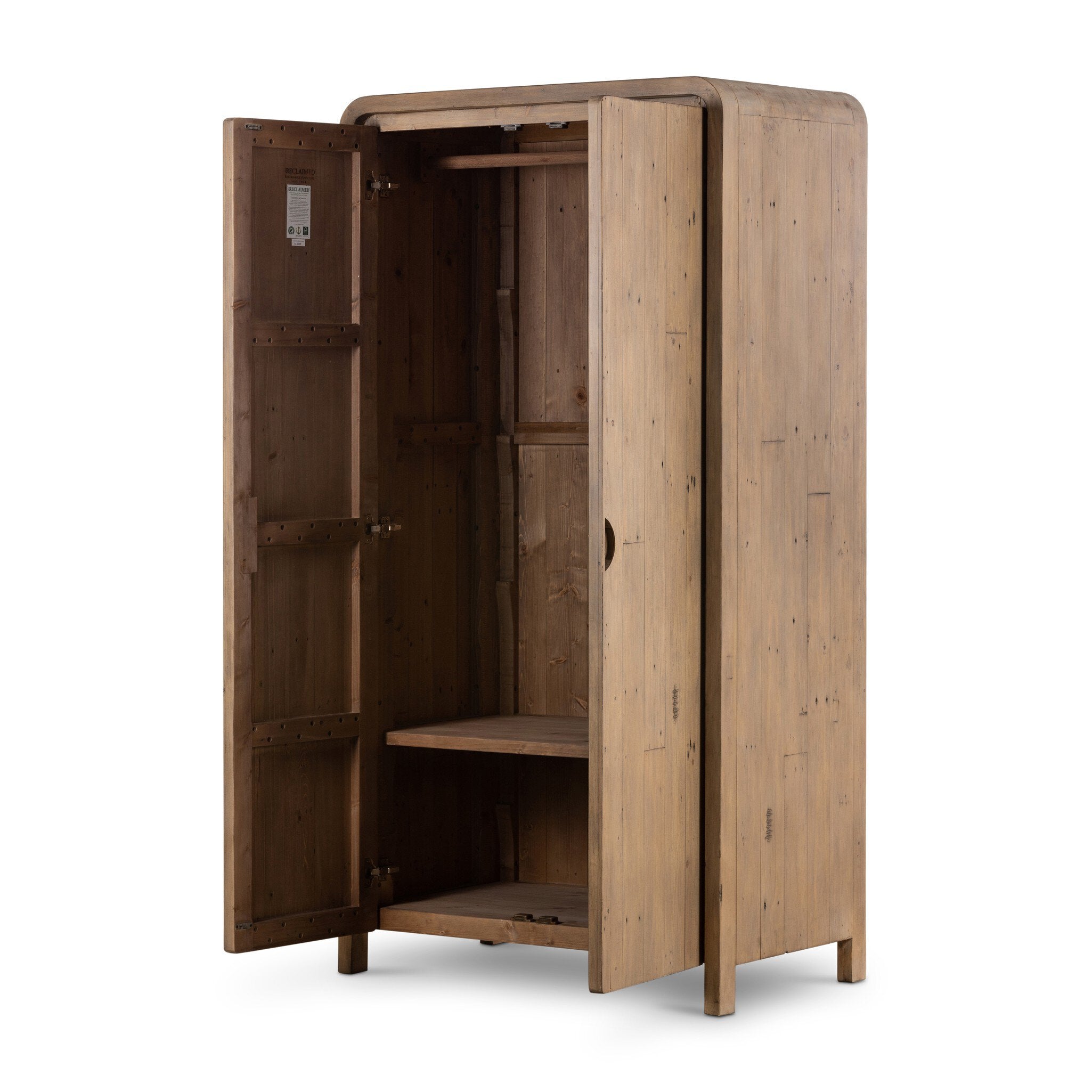 Everson Cabinet - Scrubbed Teak