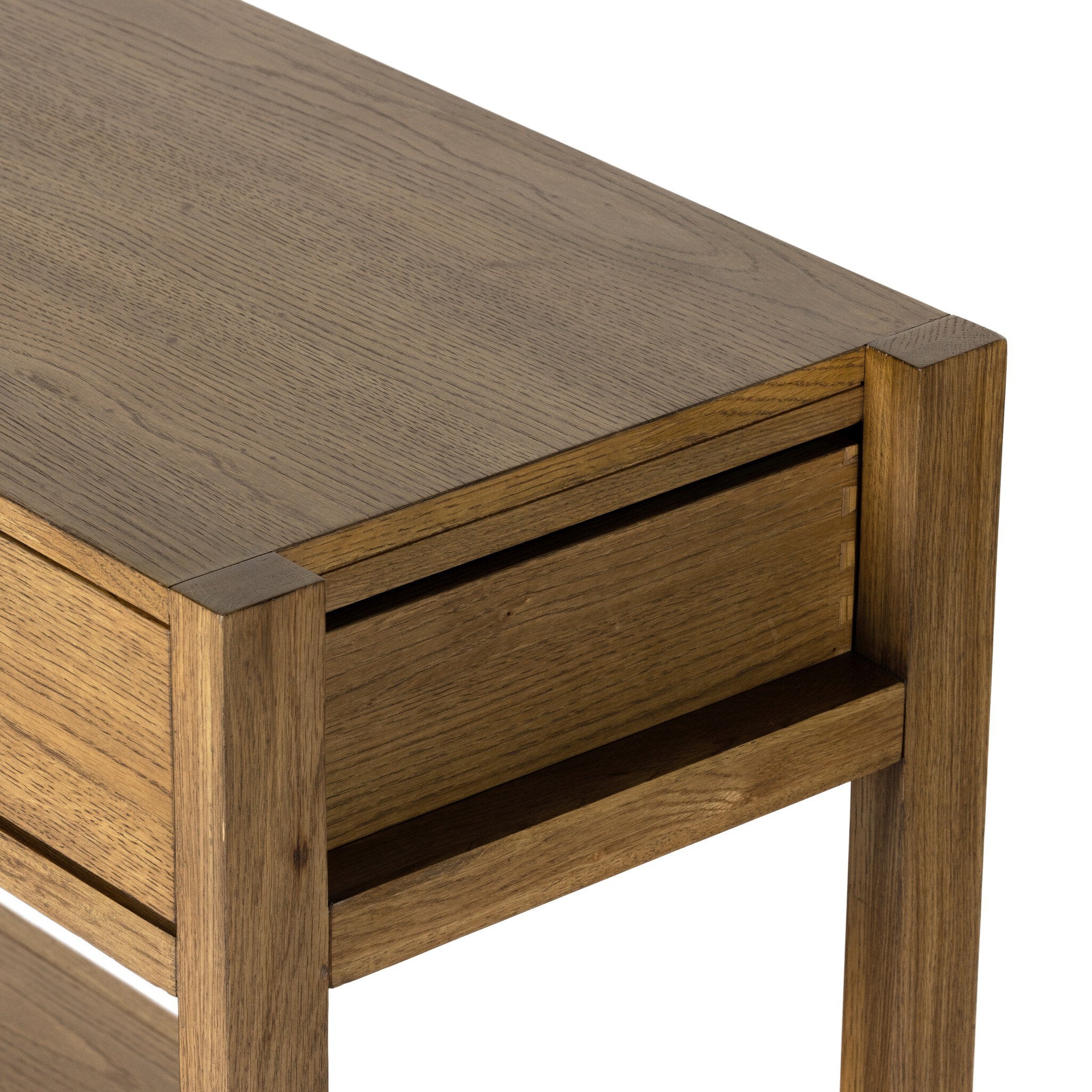 Meadow Console Table - Tawny Oak Veneer