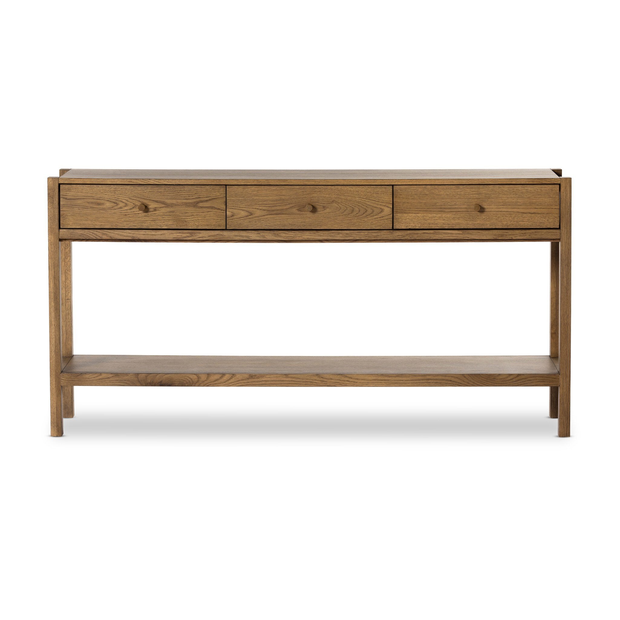 Meadow Console Table - Tawny Oak Veneer