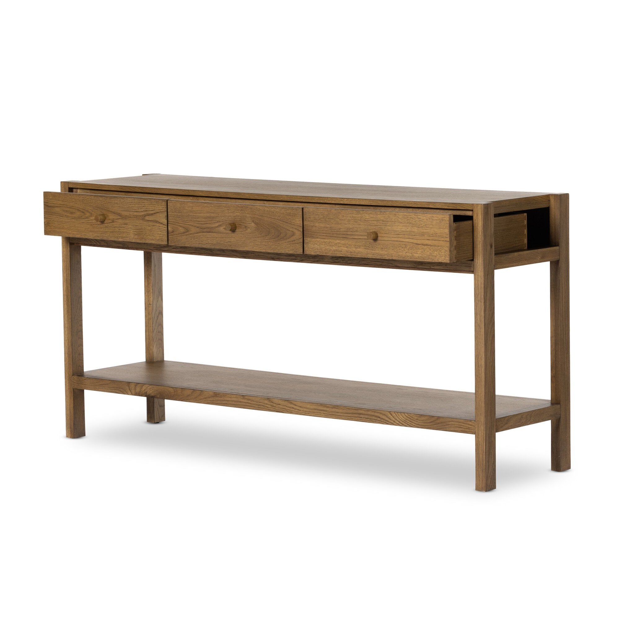 Meadow Console Table - Tawny Oak Veneer