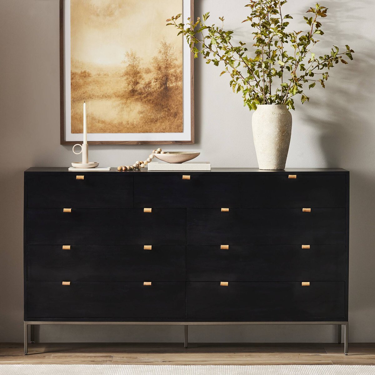 Trey 9 Drawer Dresser