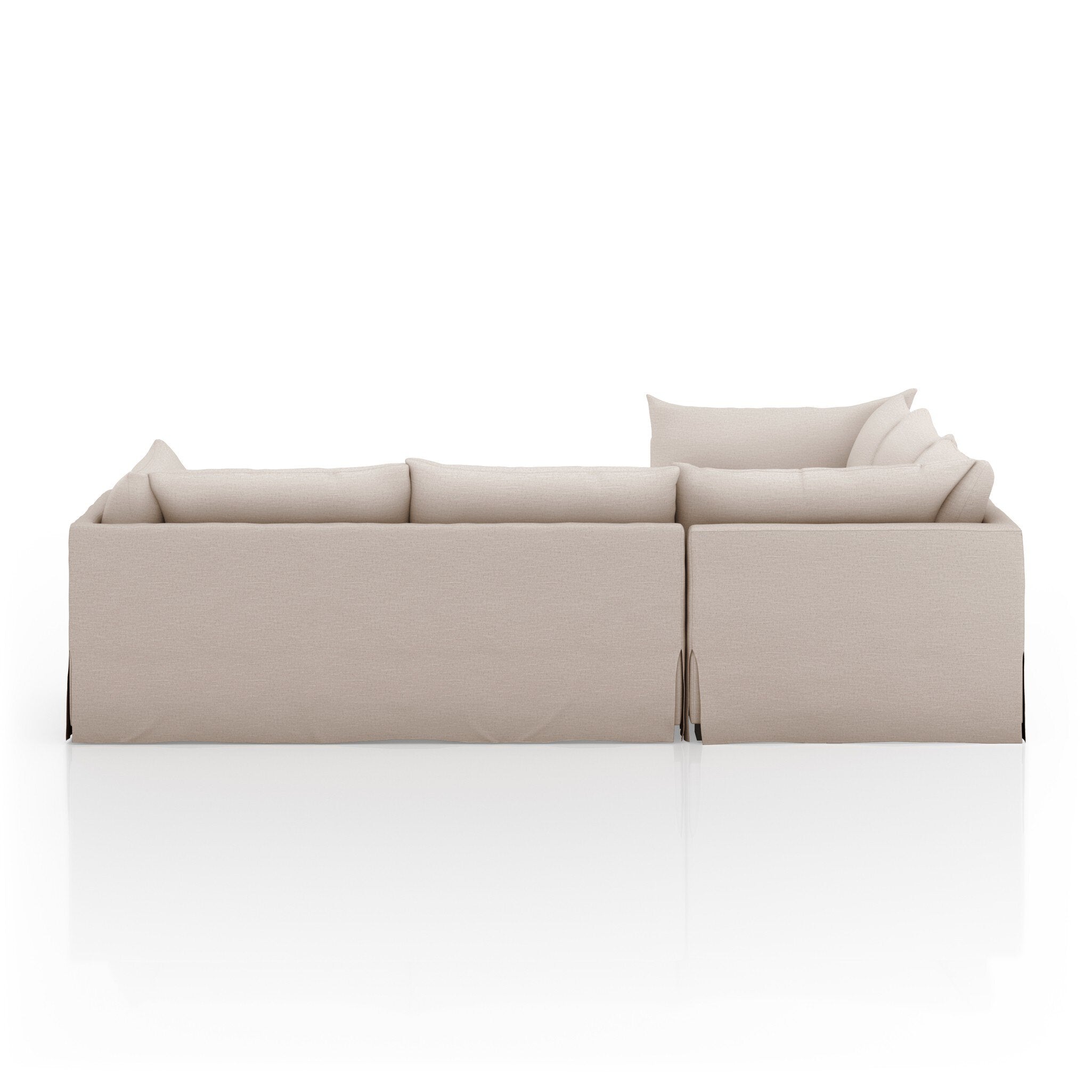 Habitat Slipcover 3-Piece Sectional - Valley Nimbus