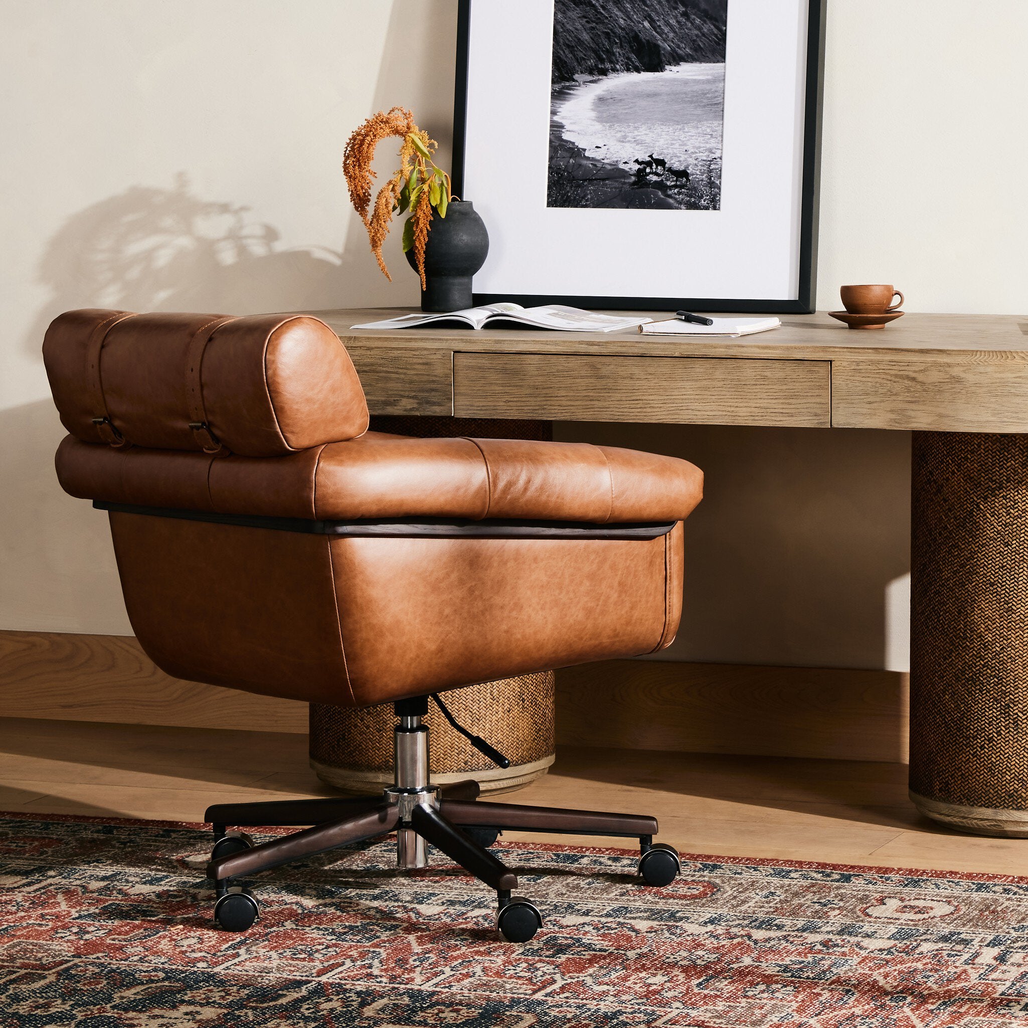 Arnold Desk Chair - Sonoma Chestnut