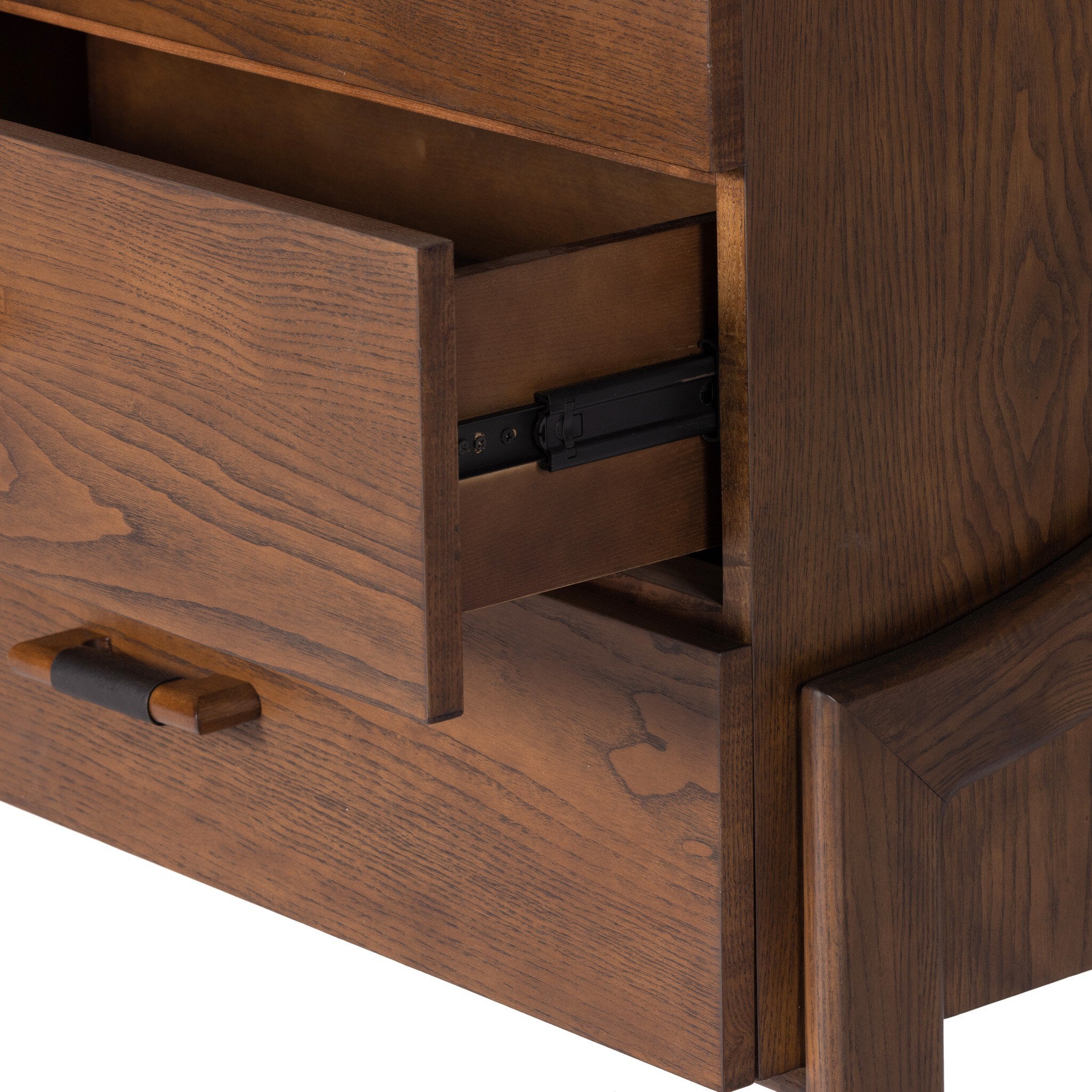 Halston 6 Drawer Dresser - Terra Brown Ash Veneer