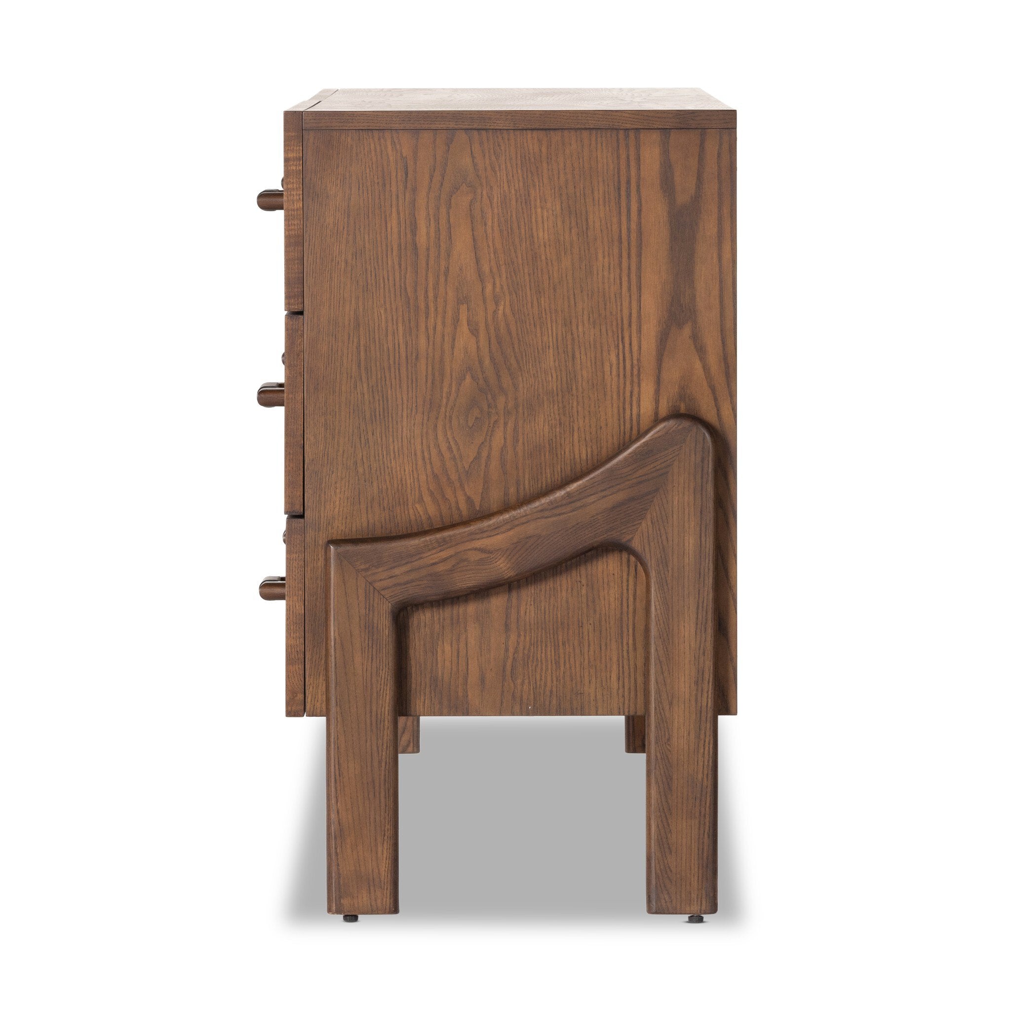 Halston 6 Drawer Dresser - Terra Brown Ash Veneer