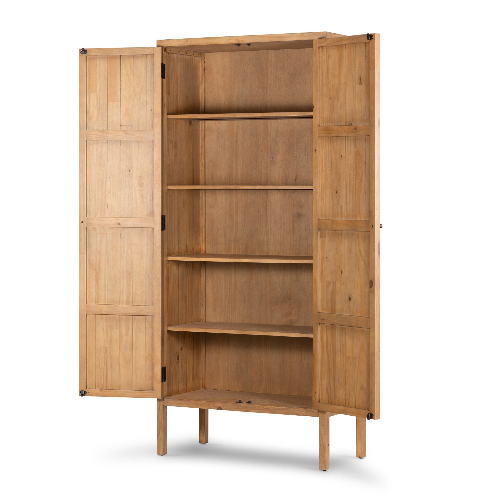 Knightdale Cabinet - Smoked Pine