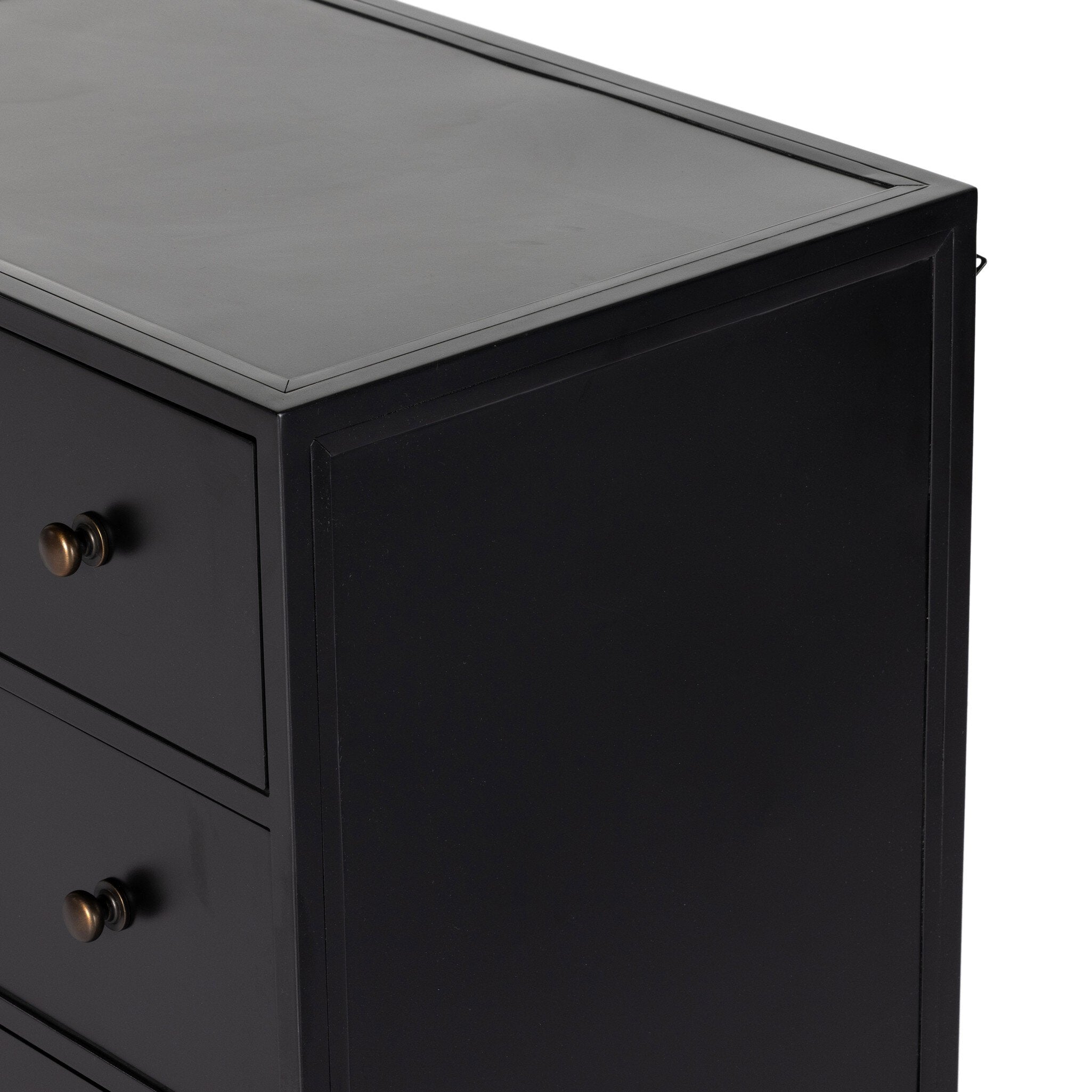 Belmont 12 Drawer Dresser - Black