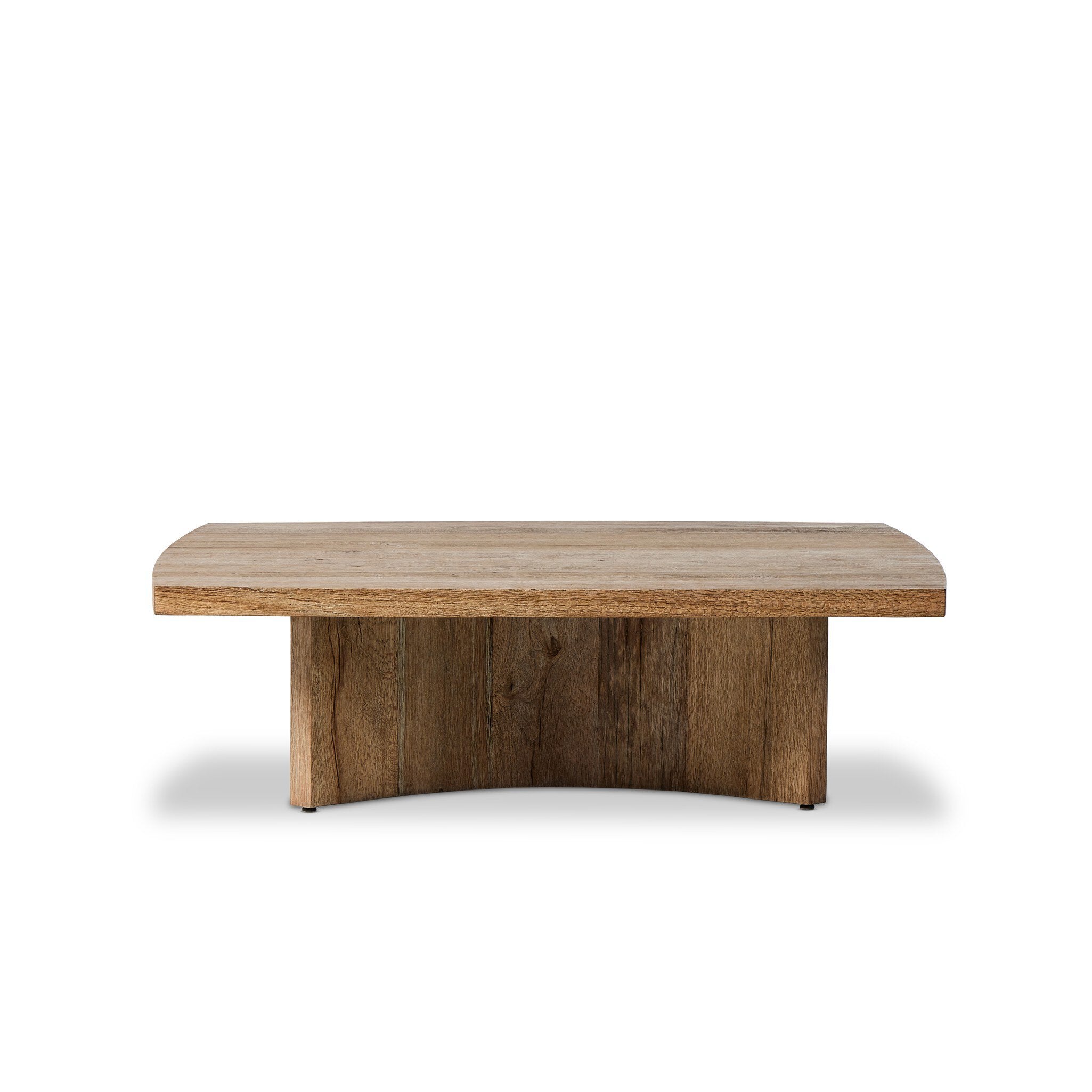 Brinton Square Coffee Table - Rustic Oak Veneer