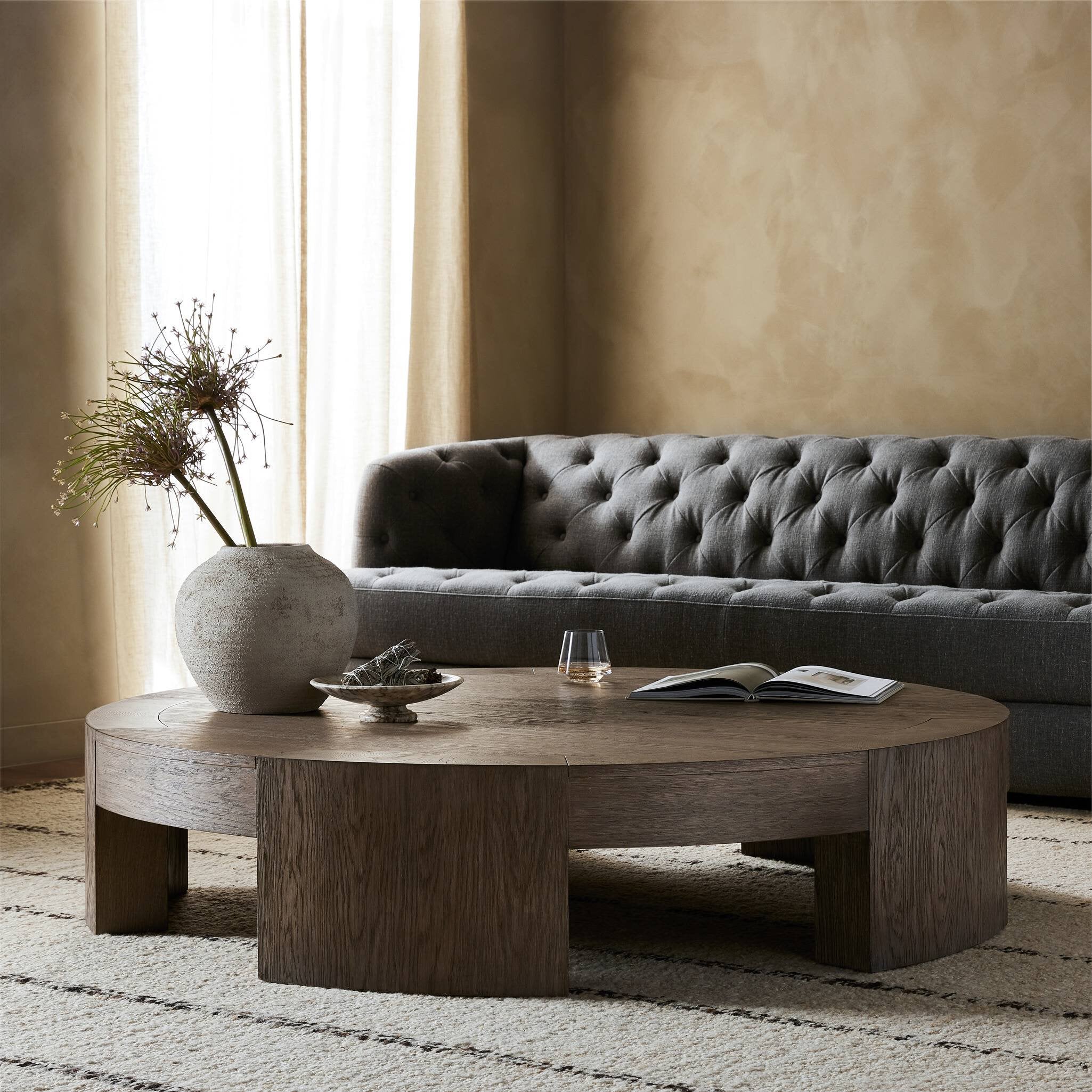 Sheffield Coffee Table - Warm Natural Flat Oak Veneer