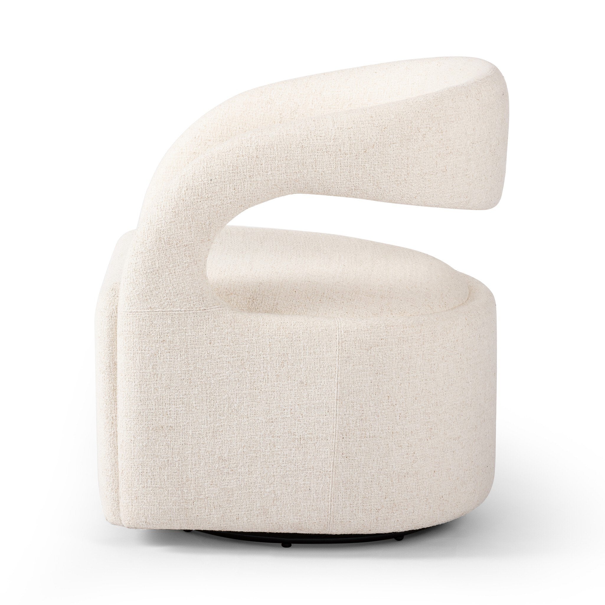 Hawkins Swivel Chair - Omari Natural