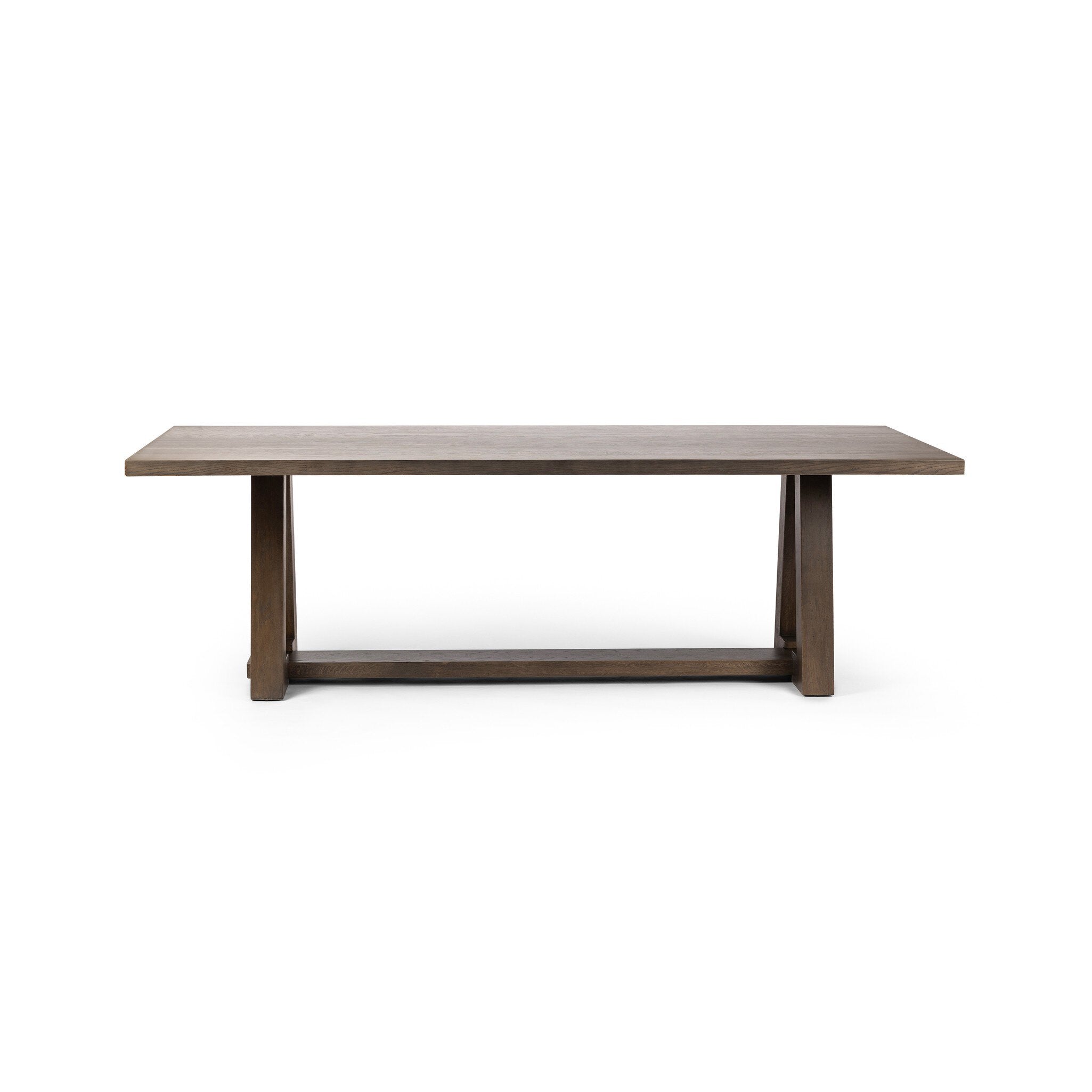 Silverton Dining Table - Sienna Brown Oak Veneer