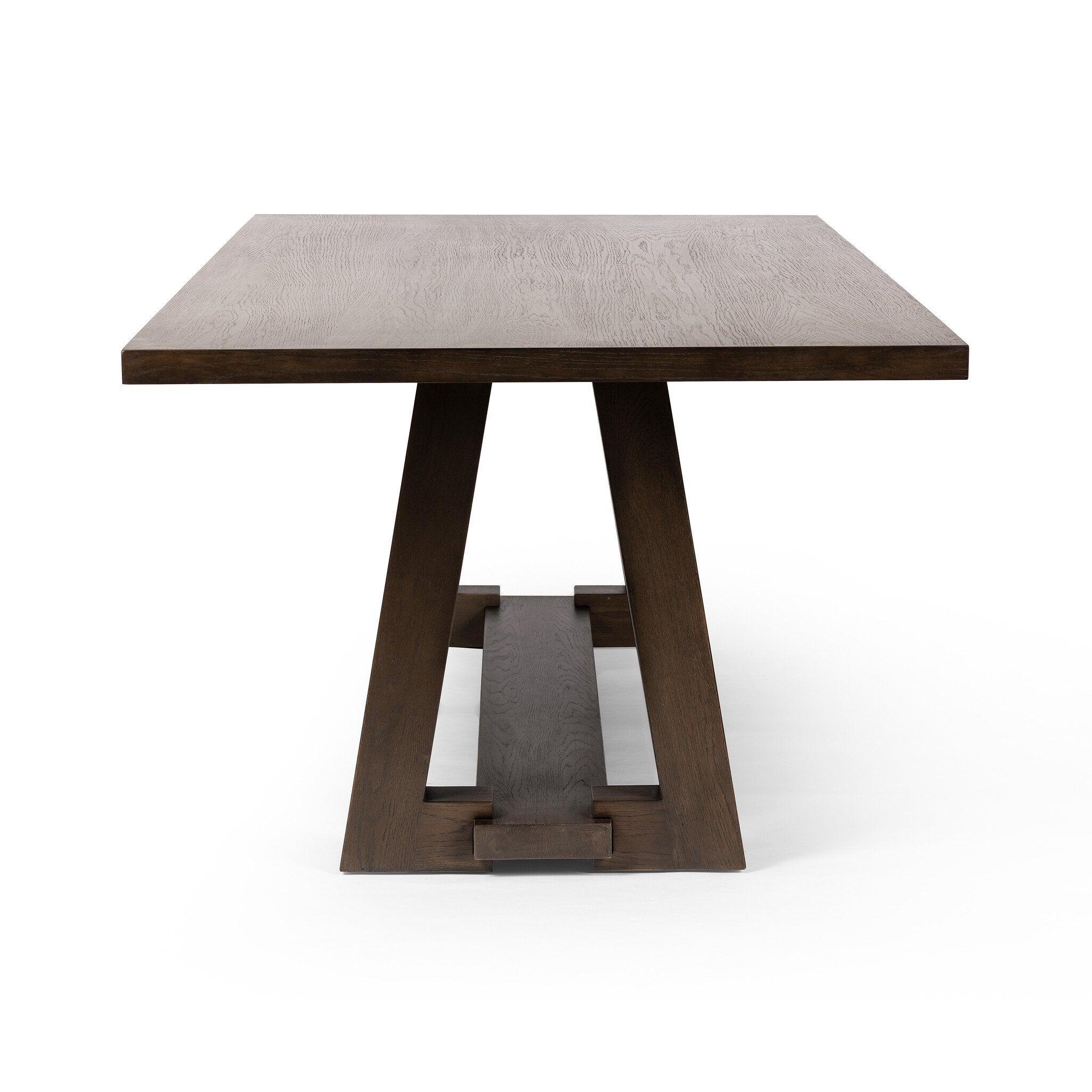 Silverton Dining Table - Sienna Brown Oak Veneer