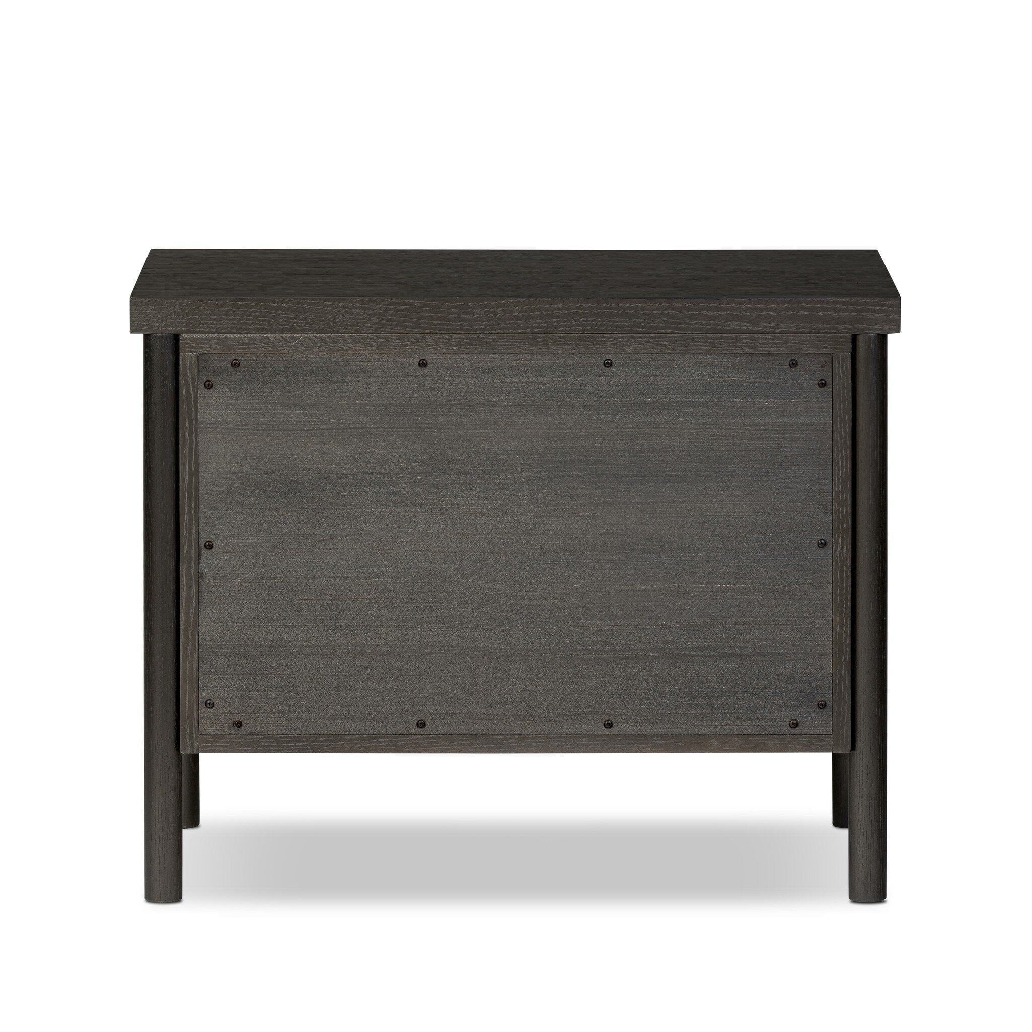 Roark Nightstand - Ebony Oak Veneer