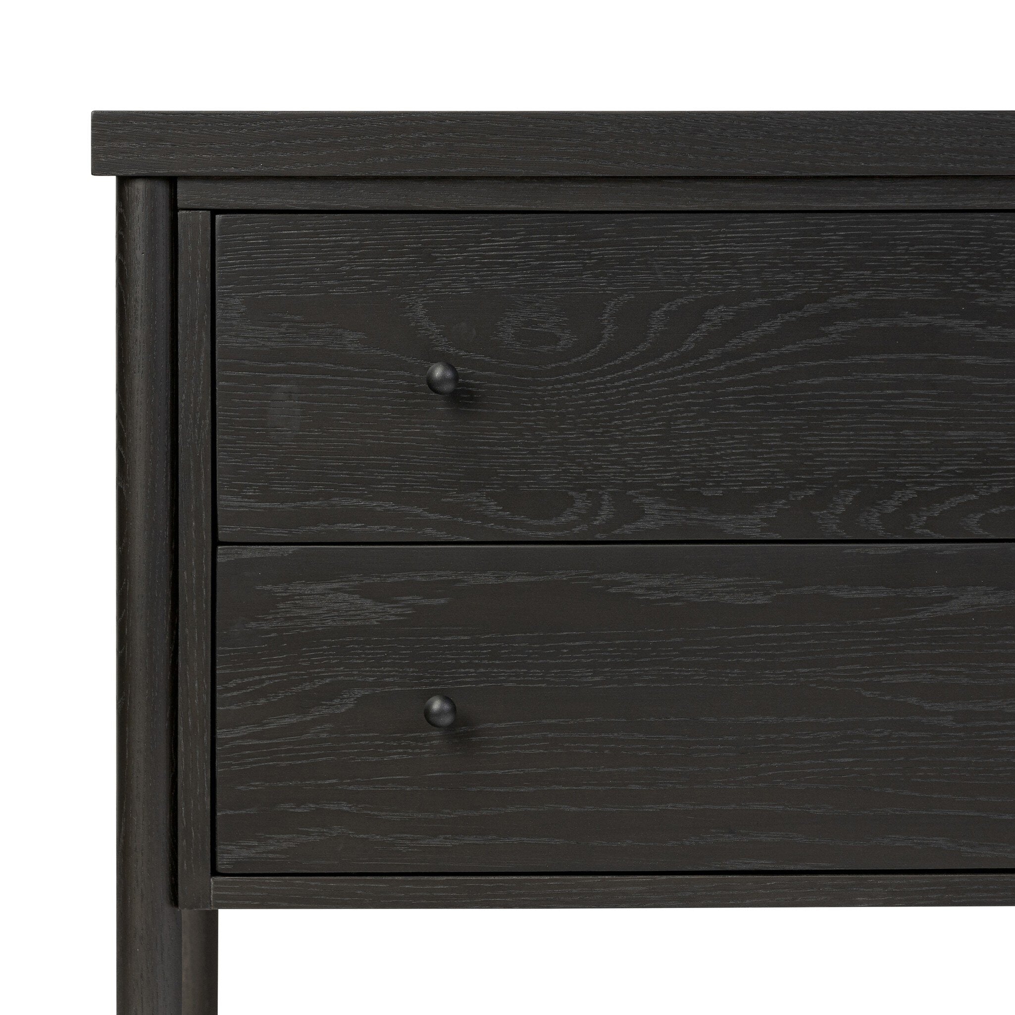 Roark Nightstand - Ebony Oak Veneer