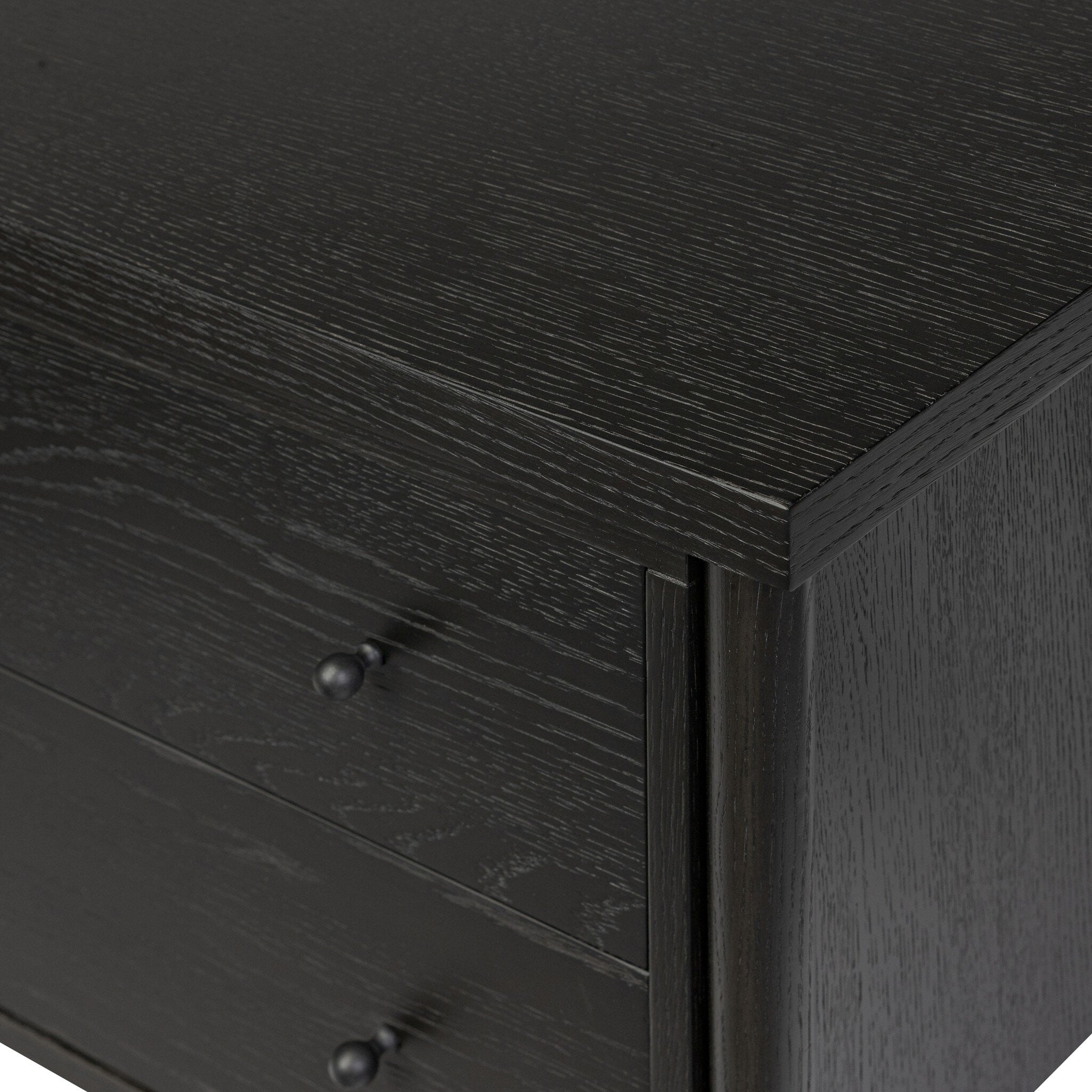 Roark Nightstand - Ebony Oak Veneer