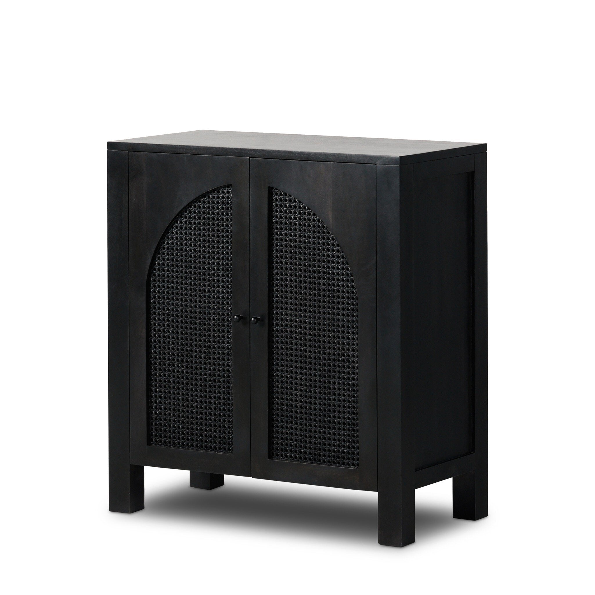 Tilda Bar Cabinet - Black Wash Mango