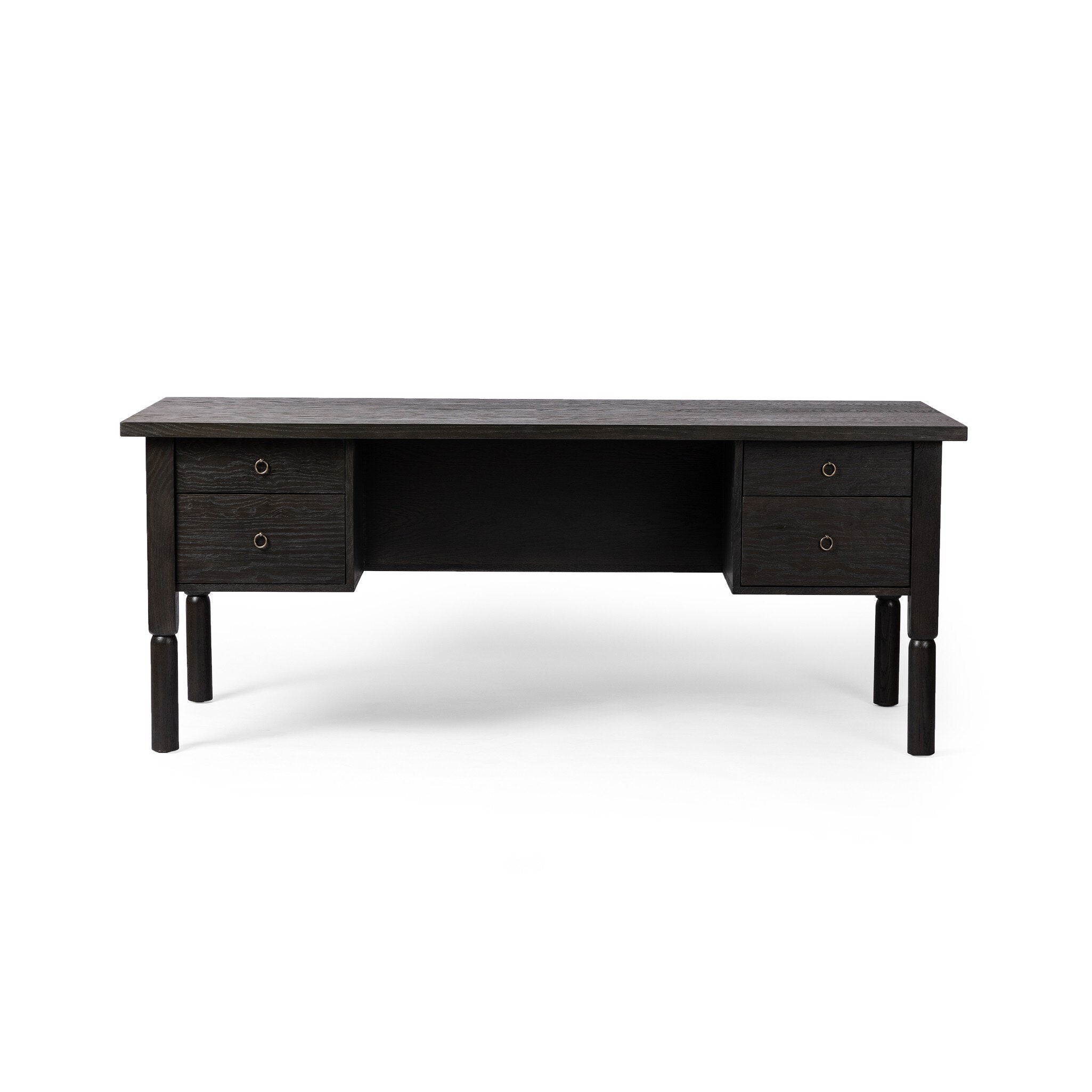 Concord Desk - Charcoal Oak