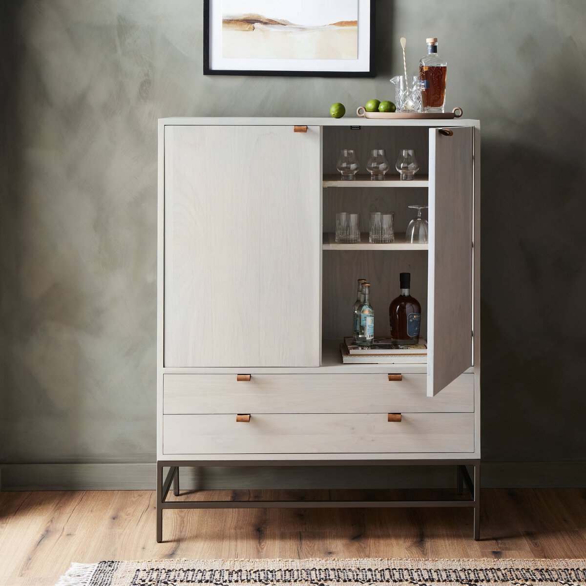 Trey Bar Cabinet