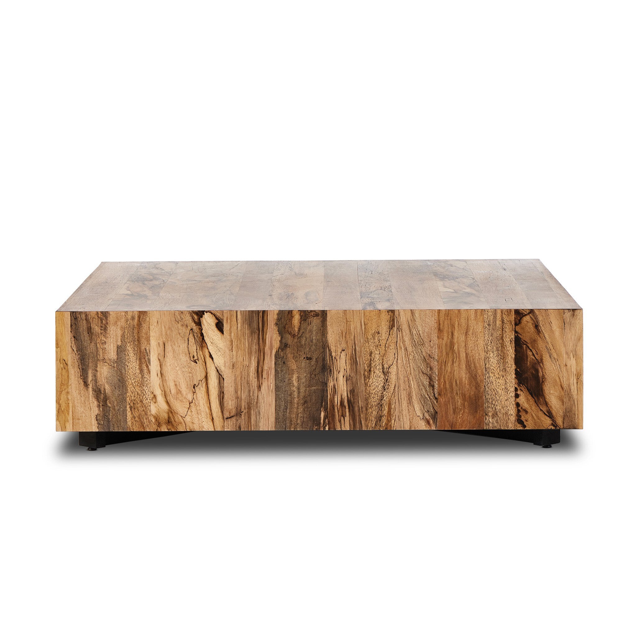 Hudson Large Square Coffee Table - Spalted Primavera