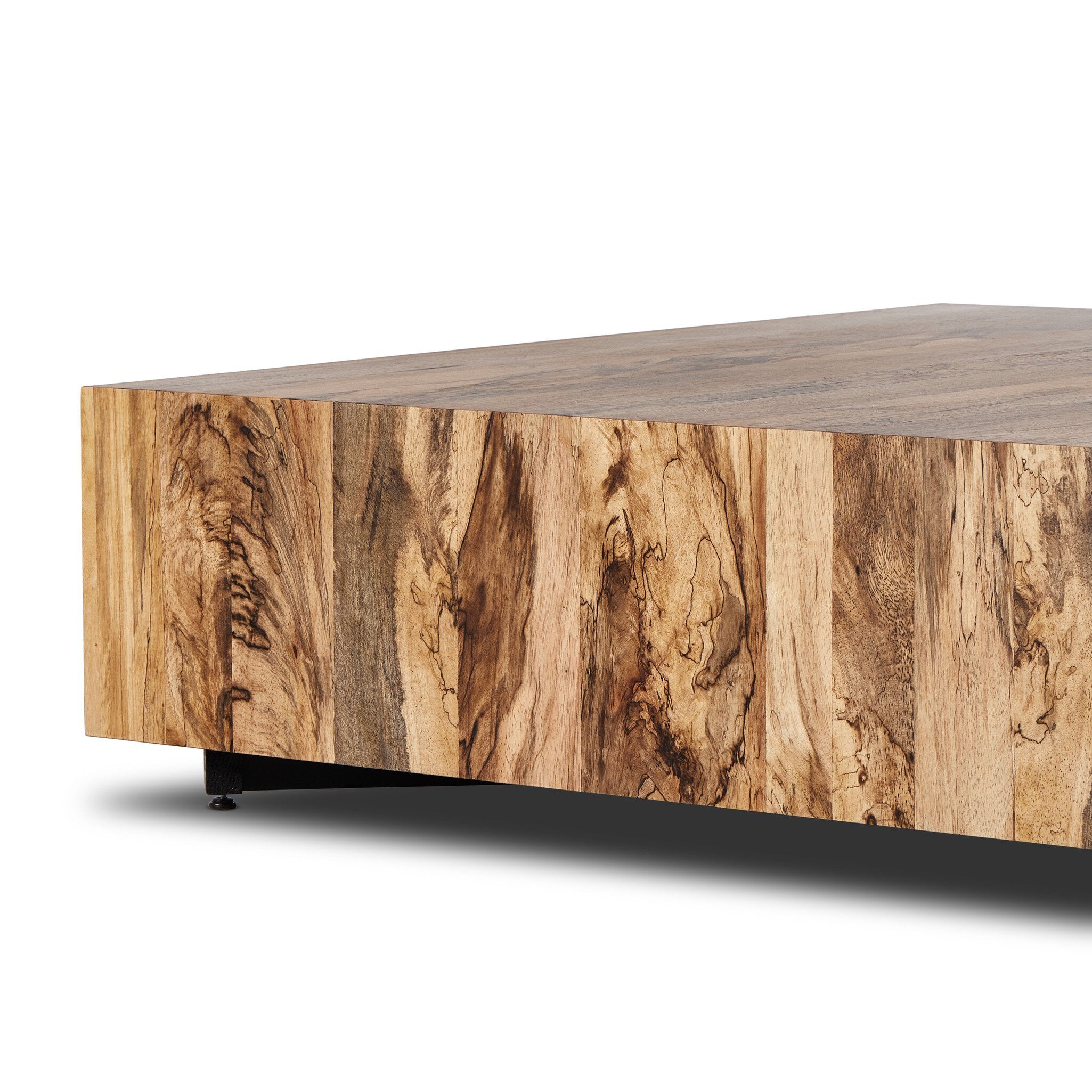 Hudson Large Square Coffee Table - Spalted Primavera