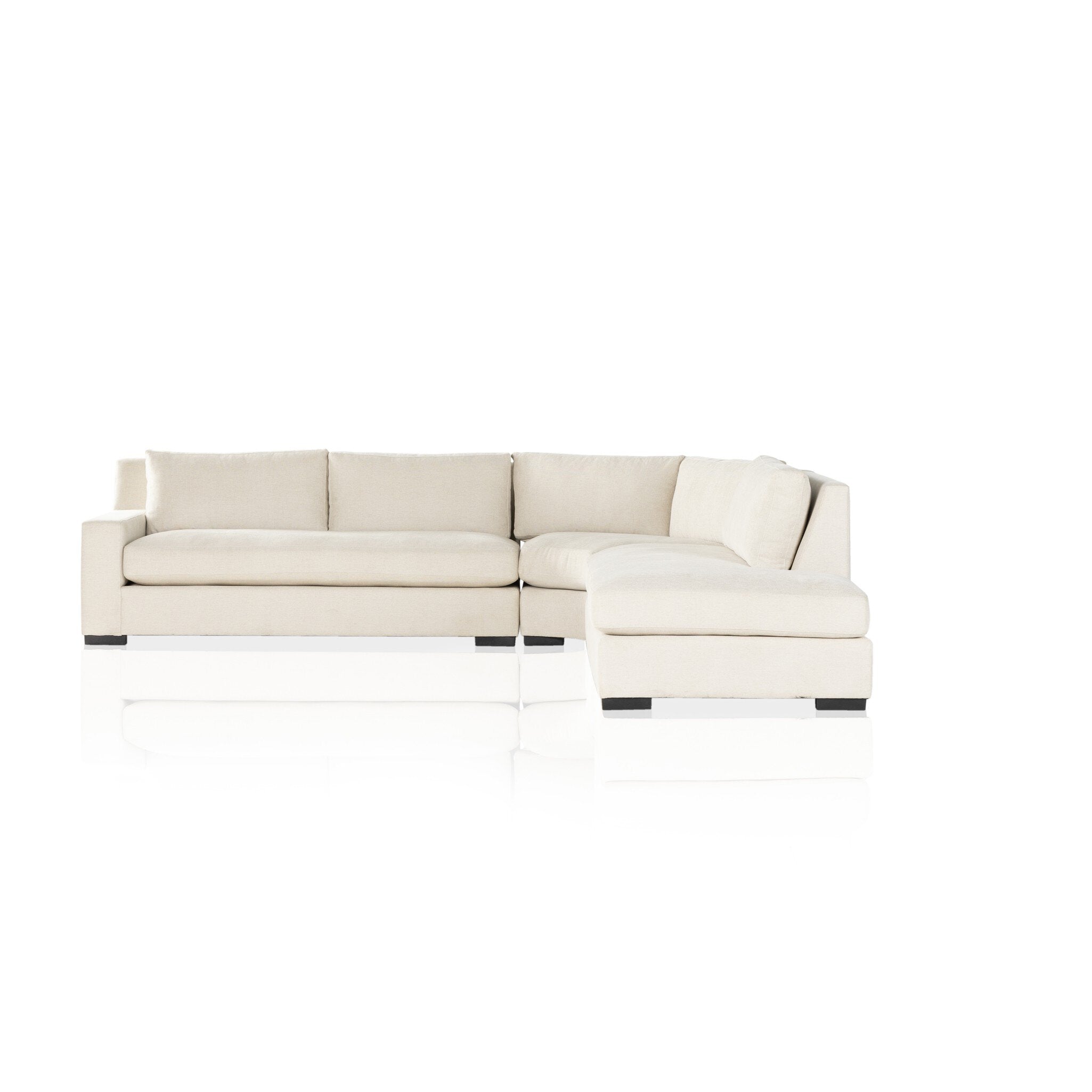 Albany 3-Piece Sectional - Alcott Fawn