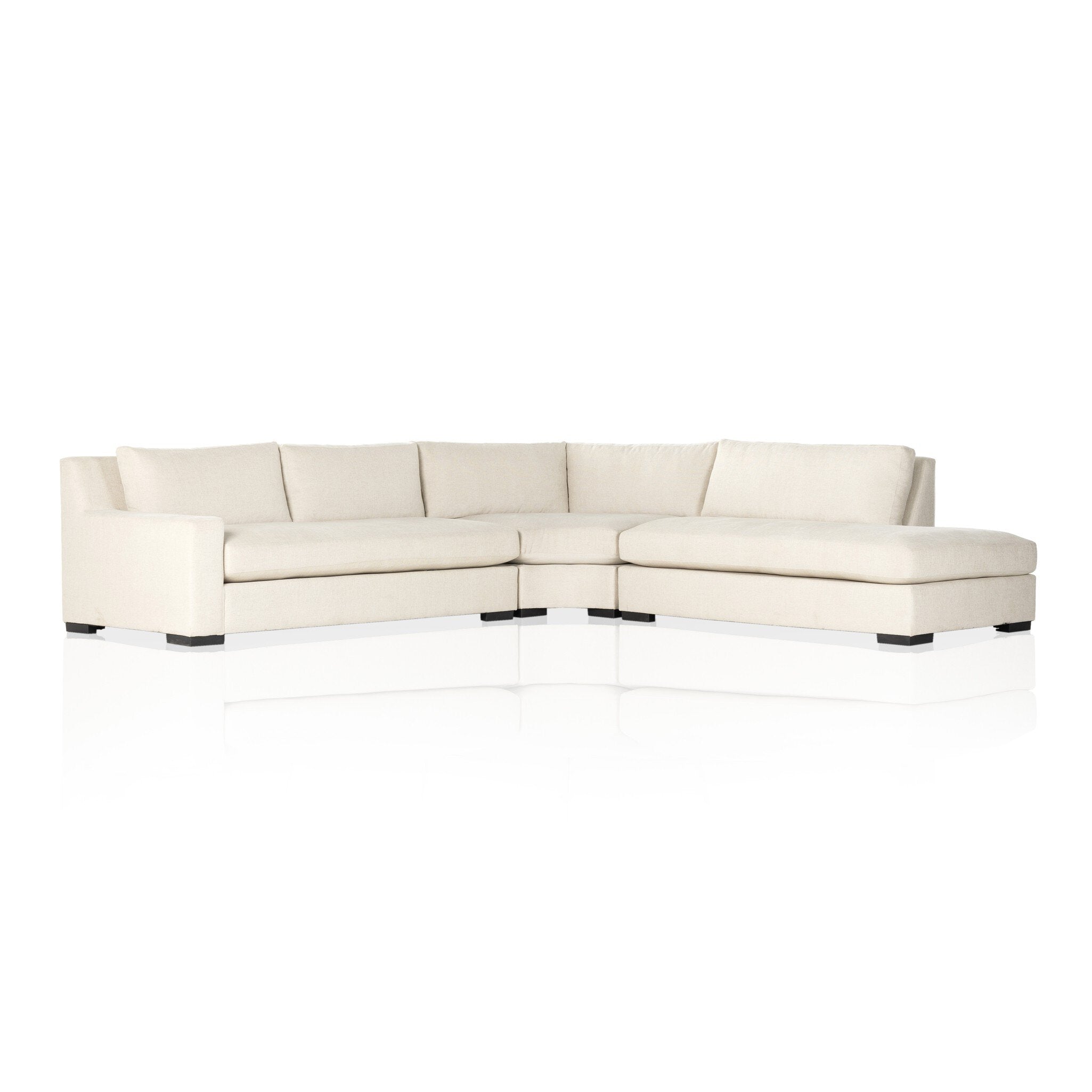 Albany 3-Piece Sectional - Alcott Fawn