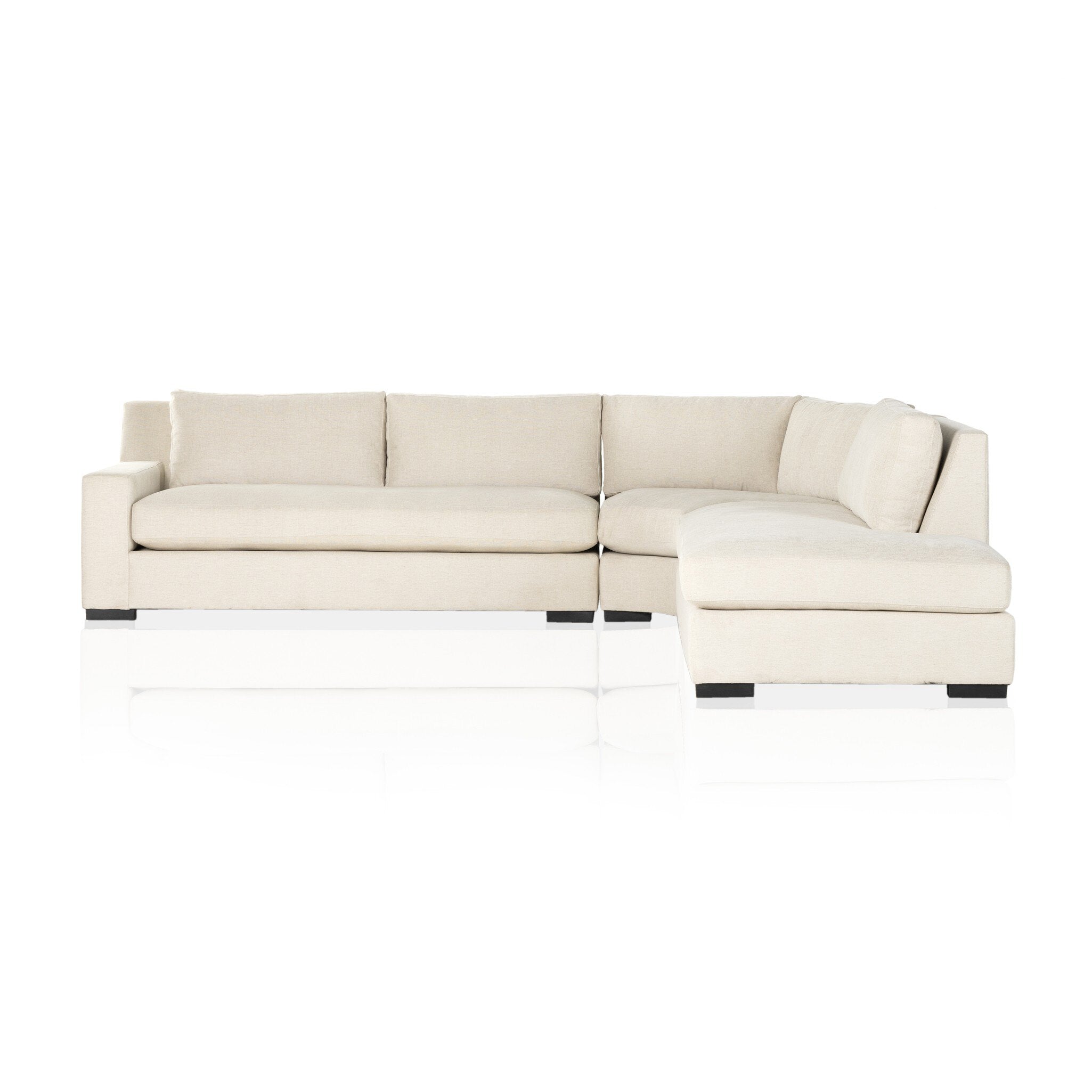 Albany 3-Piece Sectional - Alcott Fawn