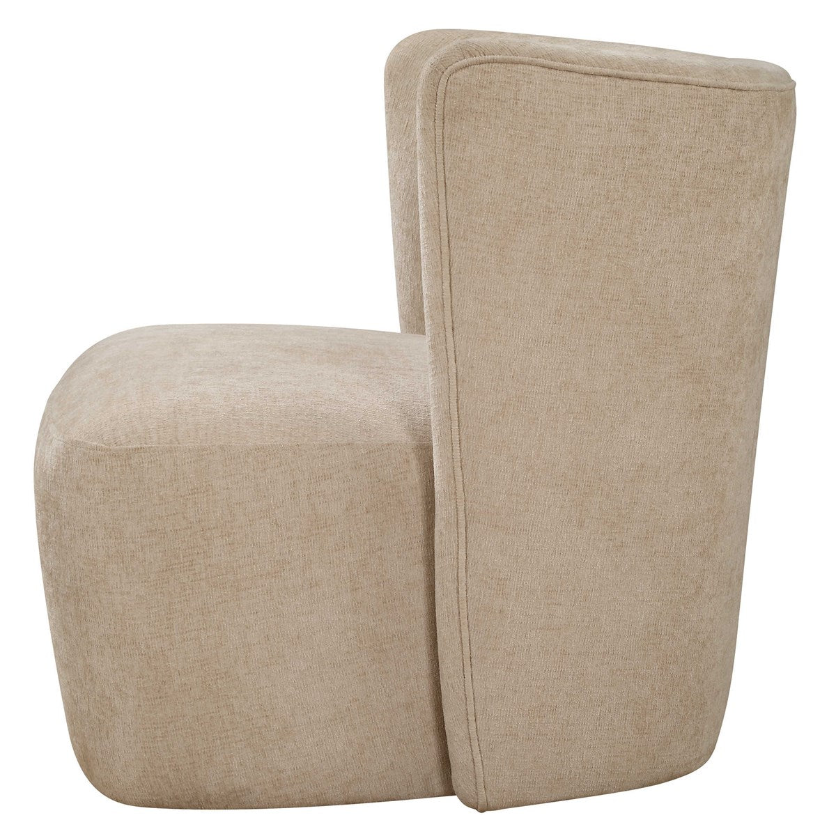 Outlook Light Sand Swivel Chair