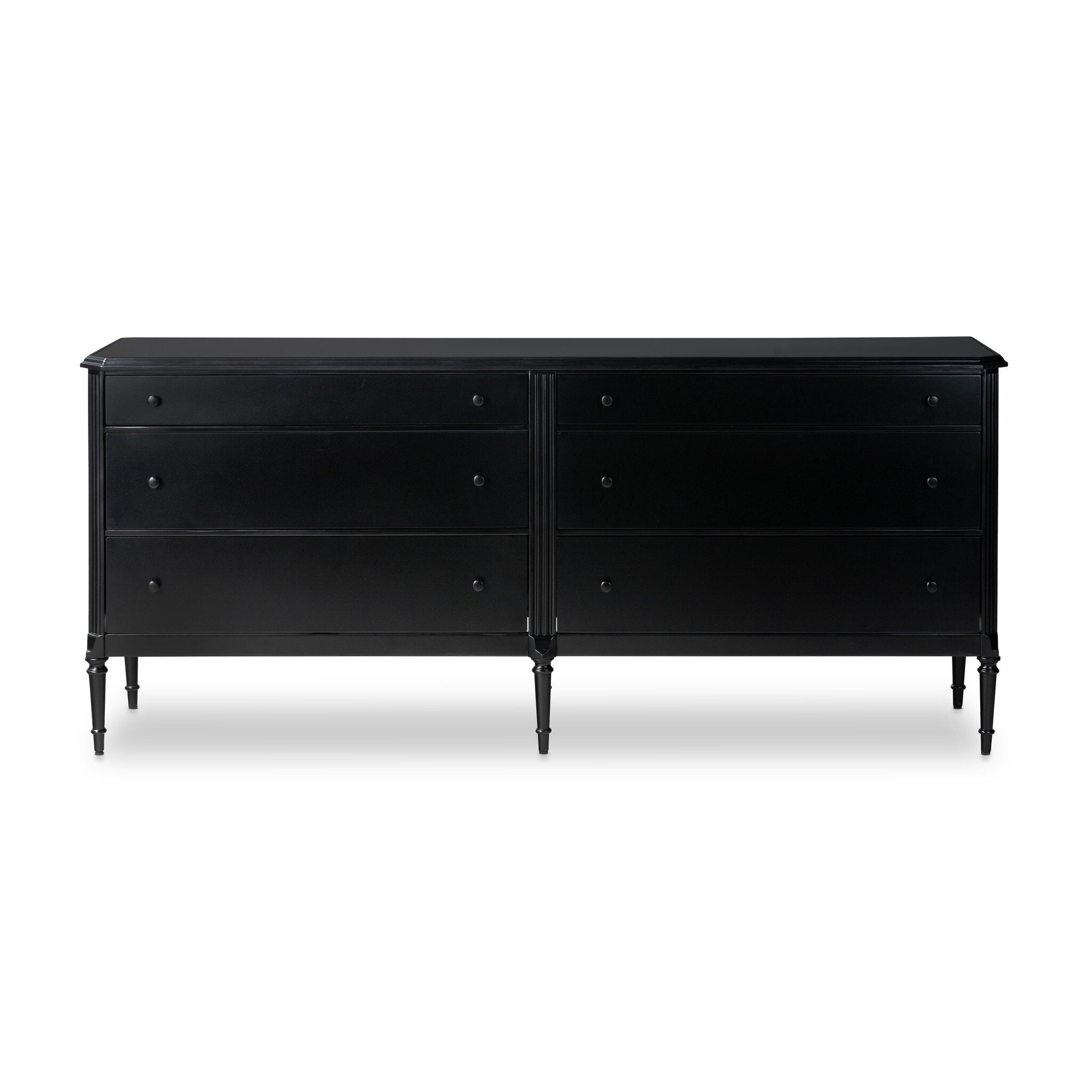 Lendon 6 Drawer Dresser - Black