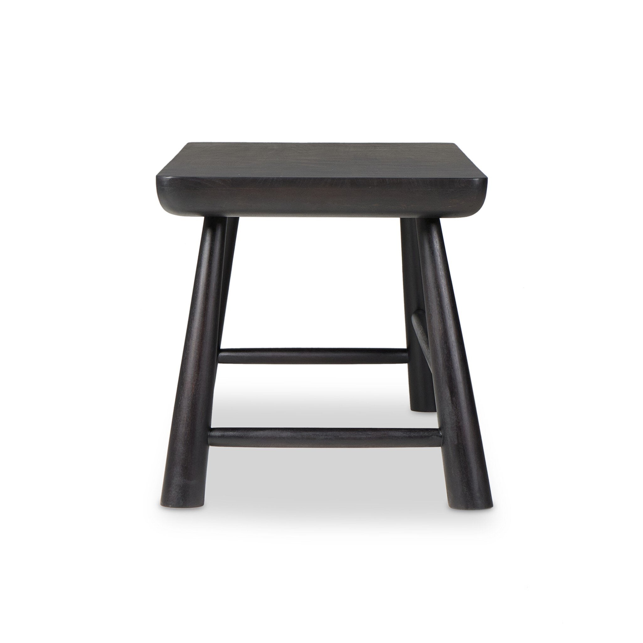 Lorik Desk - Worn Black Acacia