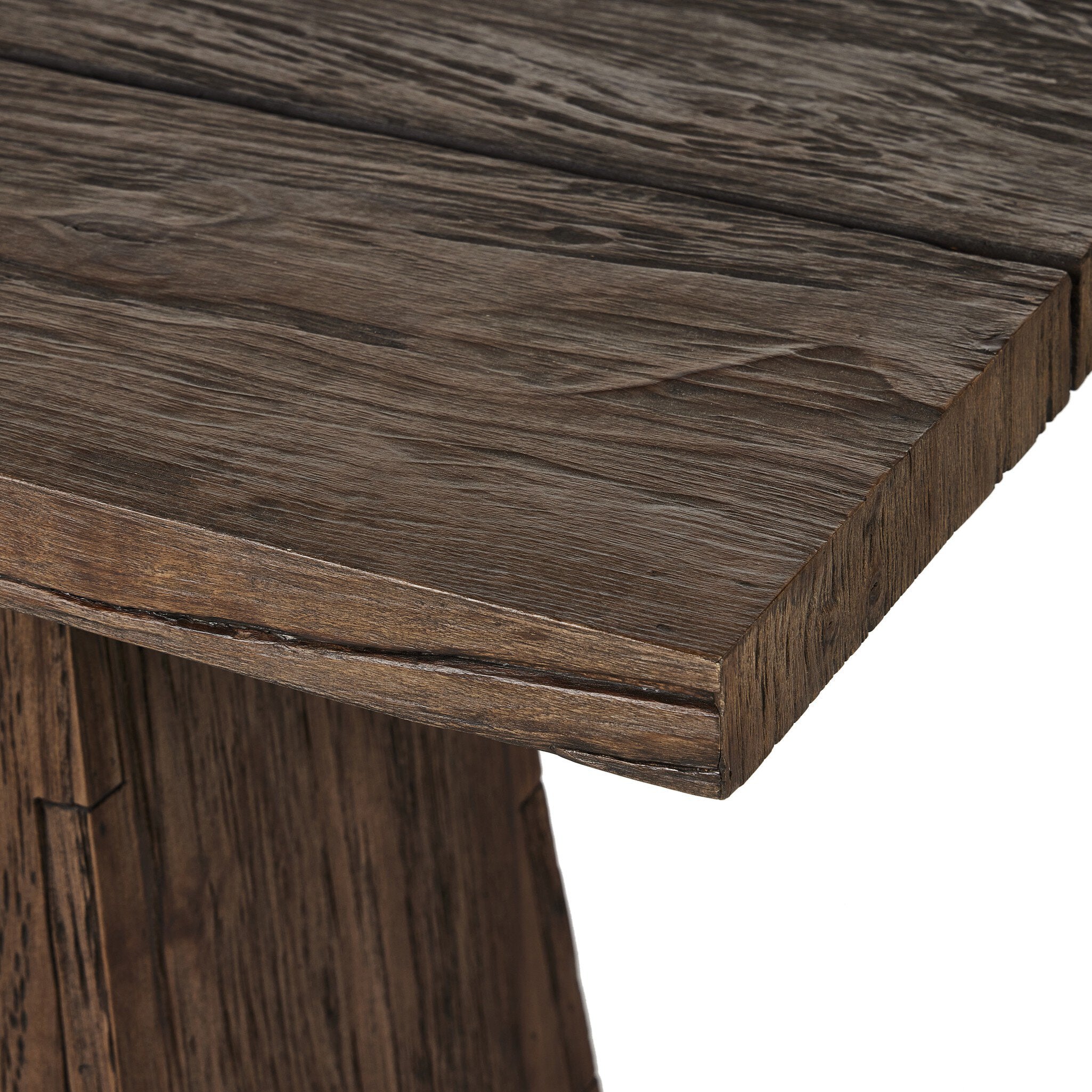 Atlas Console Table - Smoked Alder