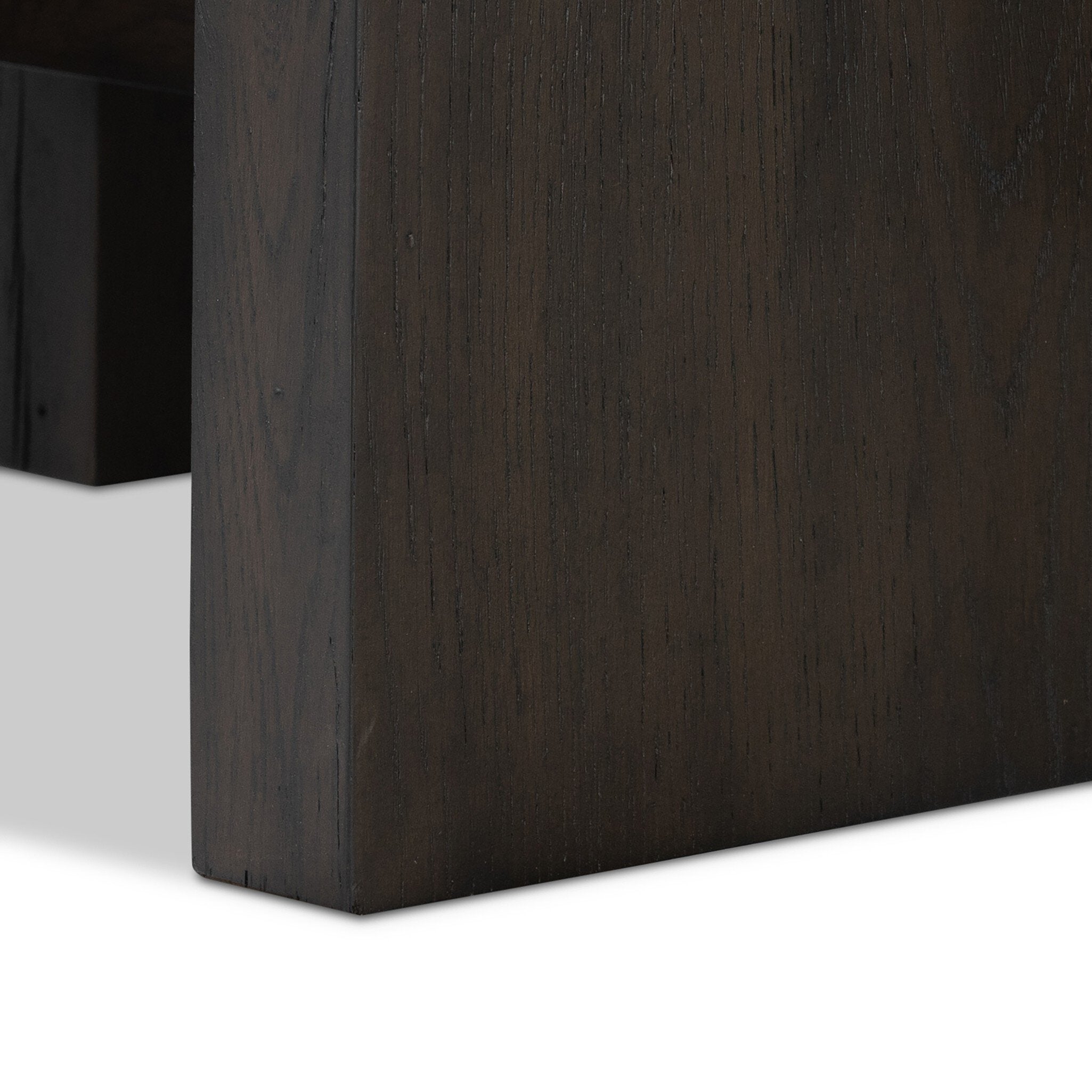 Isaac End Table - Smoked Black Veneer