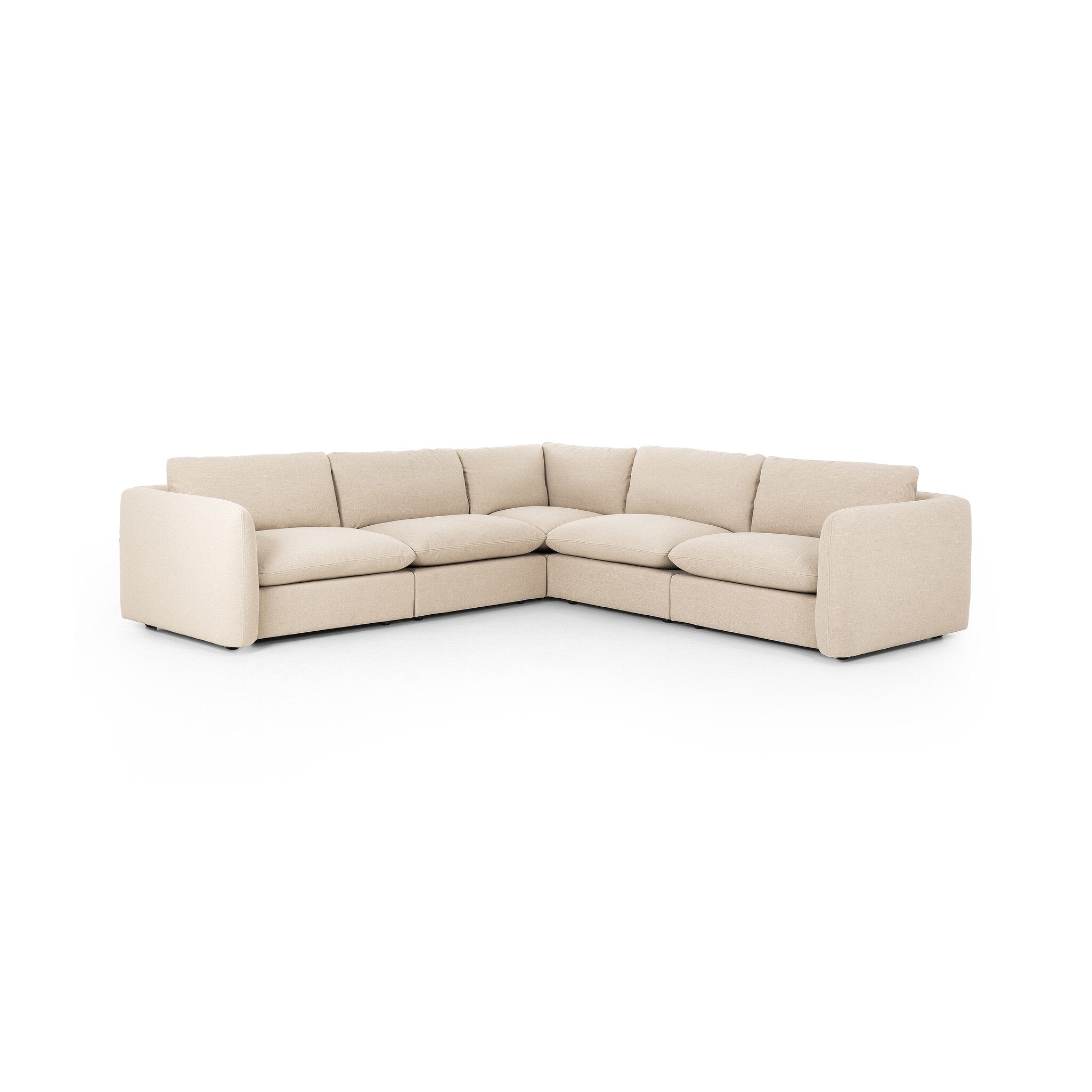 Ingel 5-Piece Sectional - Antwerp Taupe