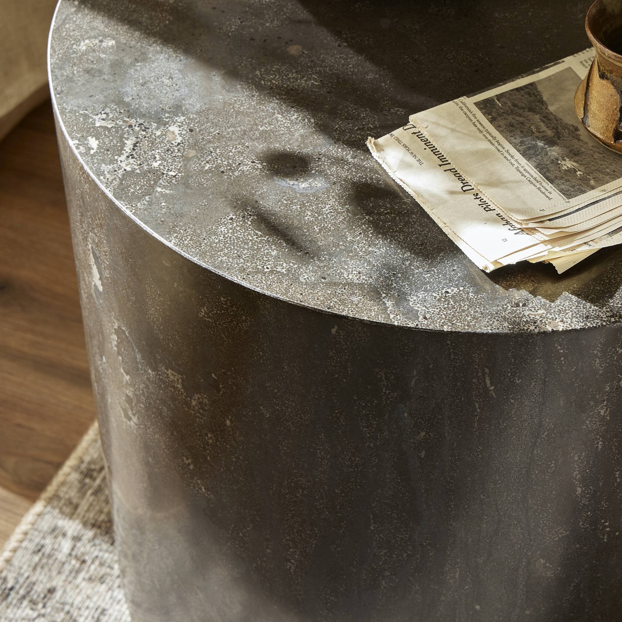 Kramer End Table - Bluestone