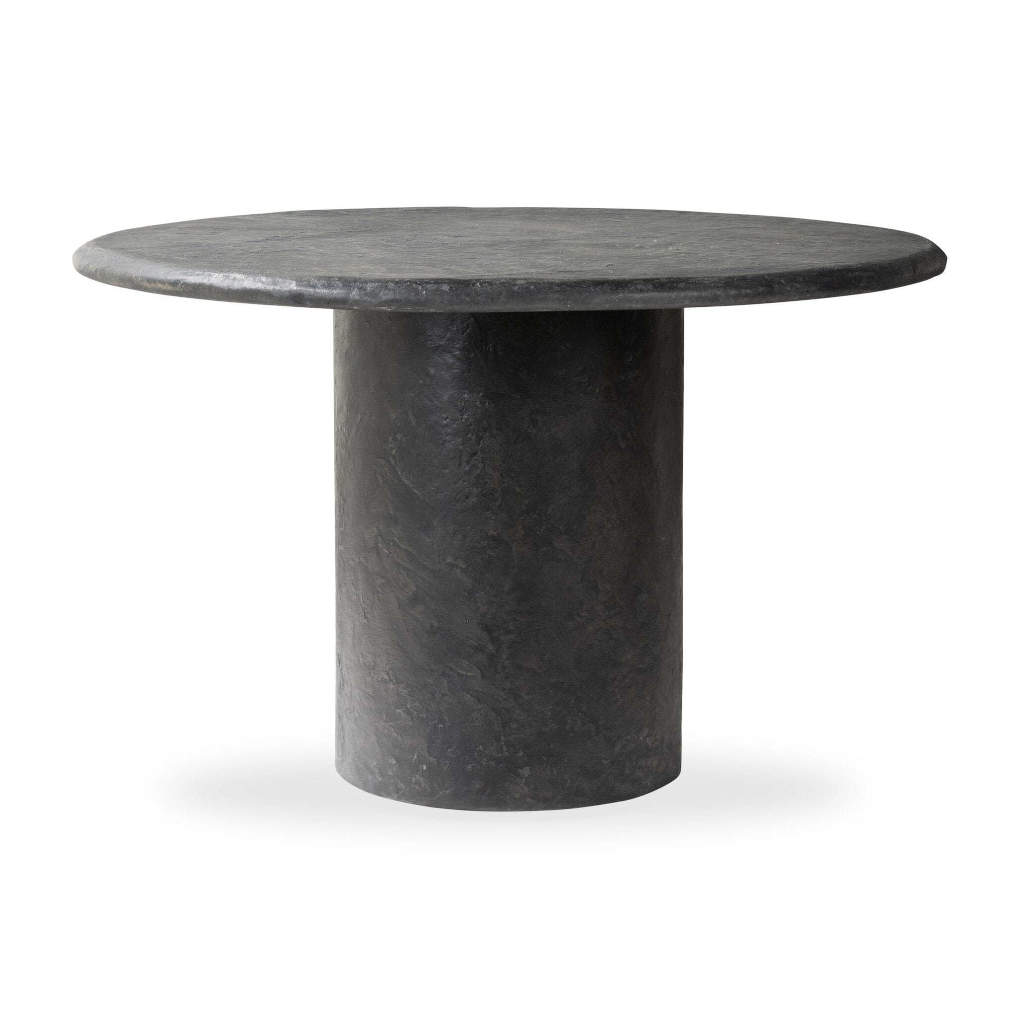 Bonnie Dining Table - Textured Black Concrete