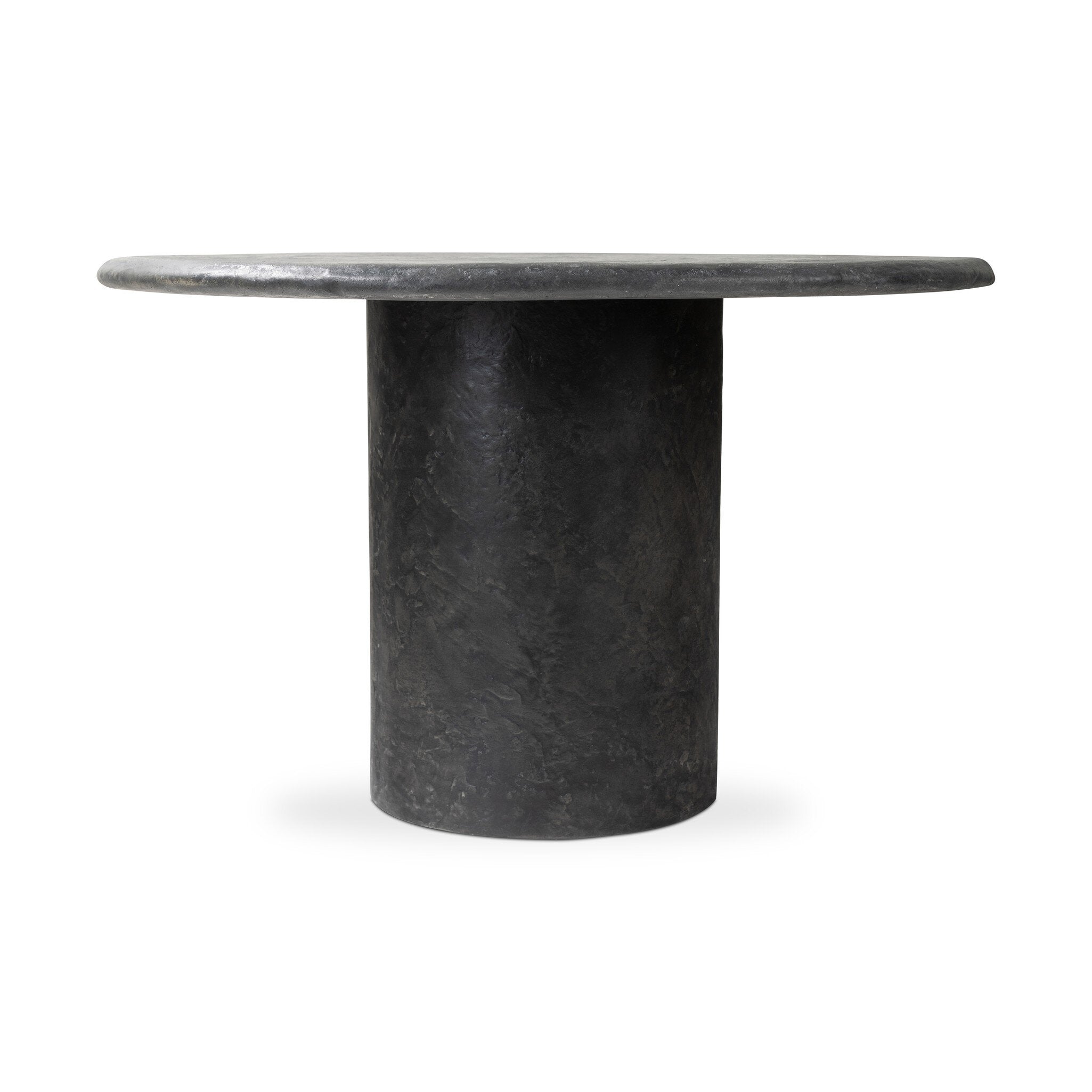 Bonnie Dining Table - Textured Black Concrete